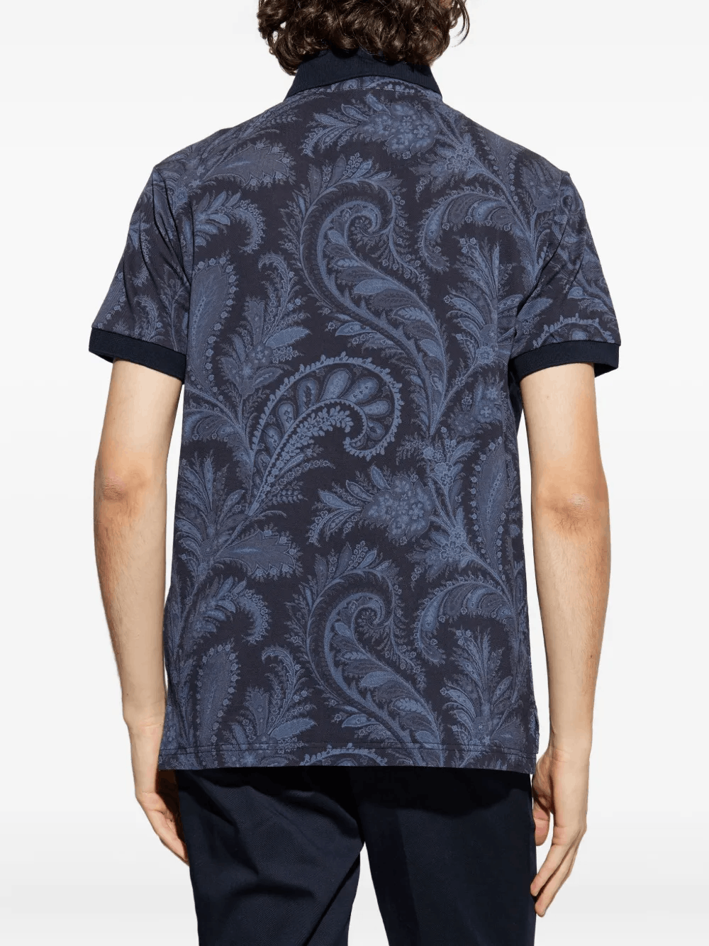 Other Paisley-Print Cotton Polo Shirt Size US S / EU 44-46 / 1 - 4 Thumbnail