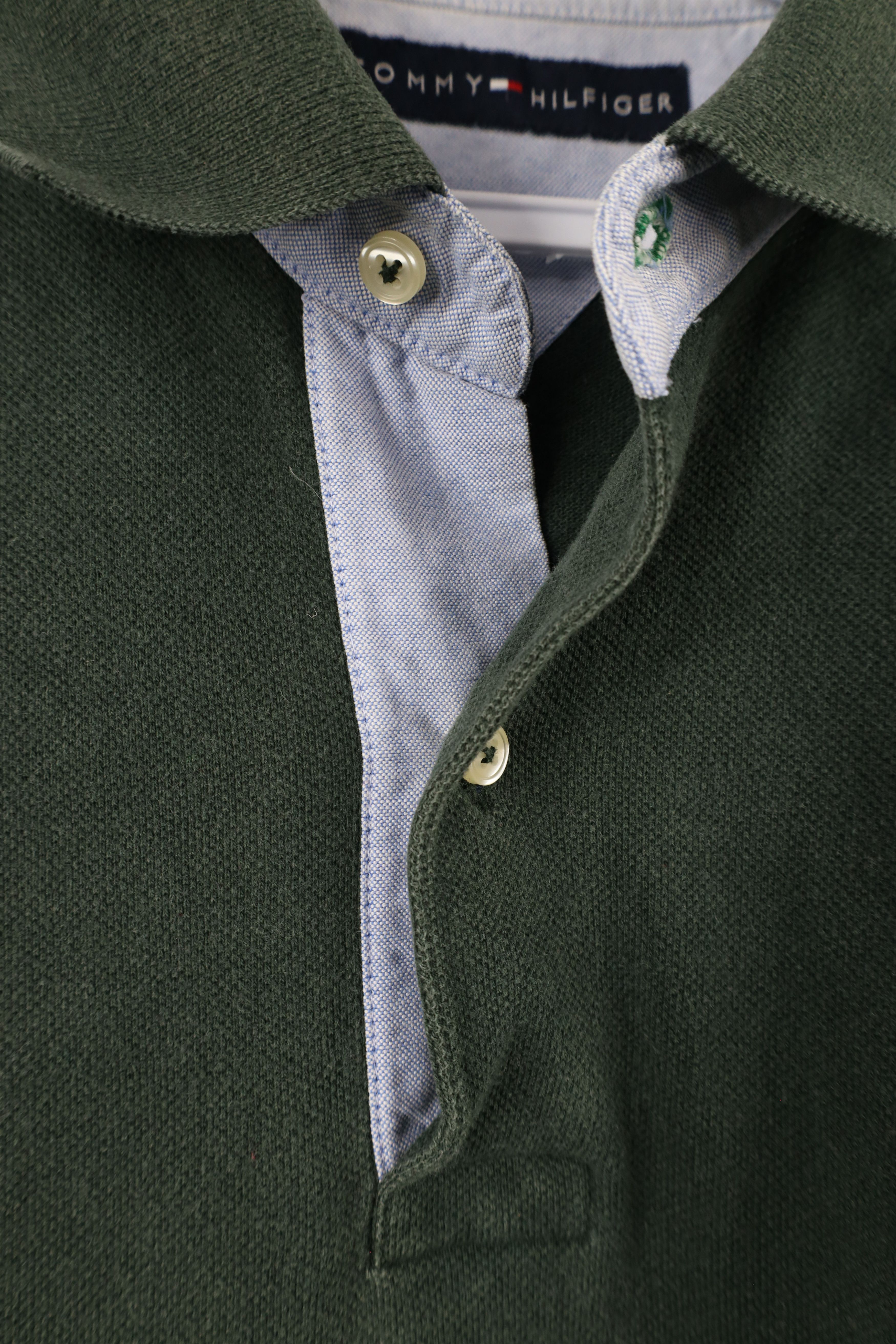 Tommy Hilfiger × Vintage Vintage Tommy Hilfiger Striped Block Long Sleeve Rugby Polo Size US M / EU 48-50 / 2 - 5 Thumbnail