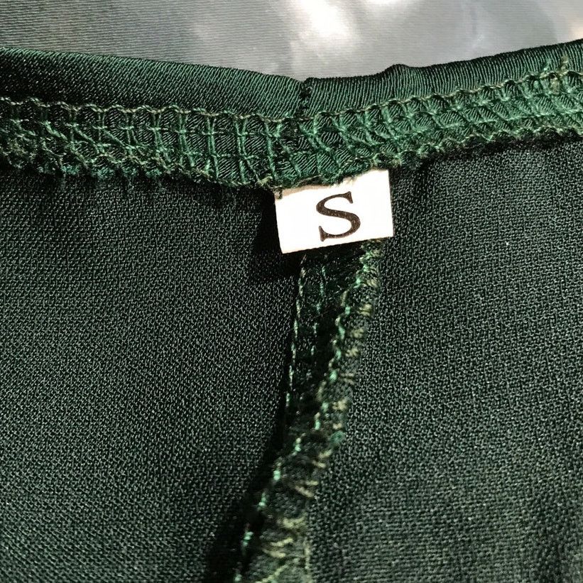 Other Elegant Green Metallic Rhinestone Dress A-line Maxi Set S Size S / US 4 / IT 40 - 11 Thumbnail