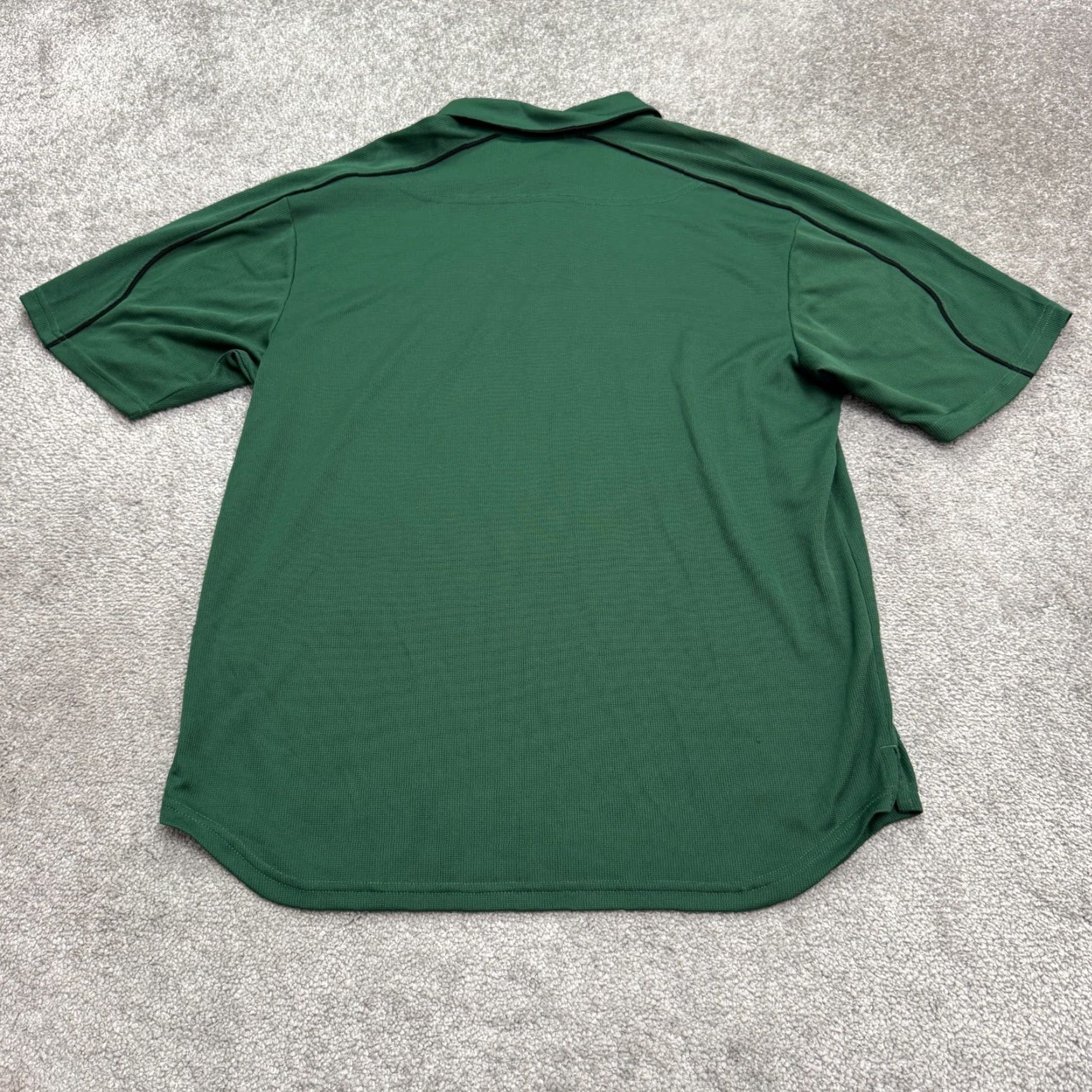 Reebok Reebok Polo Shirt Mens Small Green Short Sleeve Performance Size US S / EU 44-46 / 1 - 2 Thumbnail