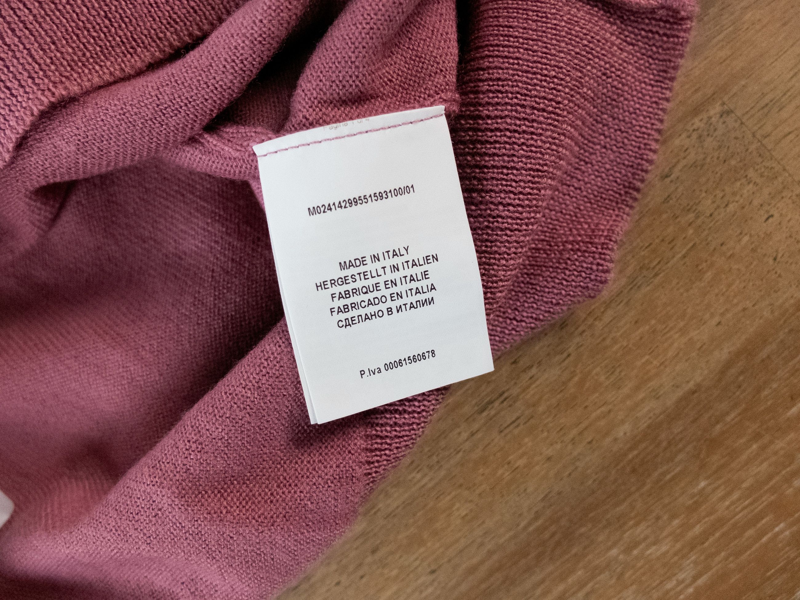 Gran Sasso GRAN SASSO for Fedele pink crewneck wool sweater 3XL Size US XXL / EU 58 / 5 - 5 Thumbnail