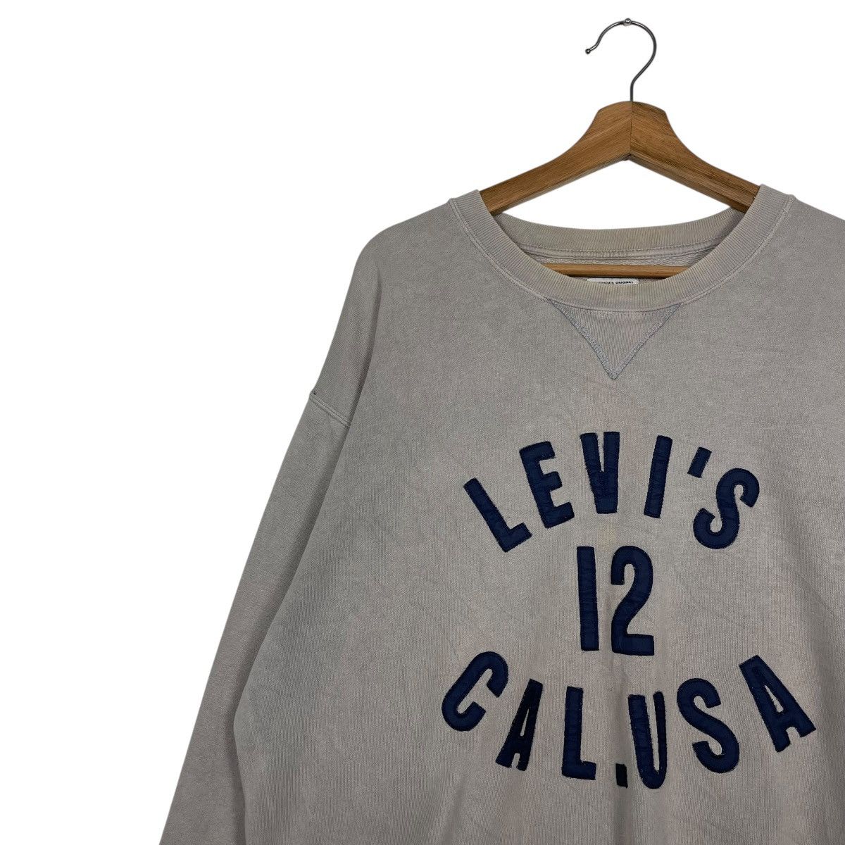 Levi's Vintage Levi’s 12 Cal USA Crewneck Sweatshirt Size US L / EU 52-54 / 3 - 6 Thumbnail