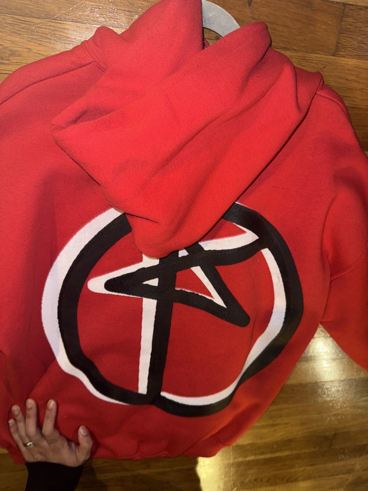 Other × Vintage 1 of 1 ilovepunx.com “Murder Red” hoodie Size US L / EU 52-54 / 3 - 11 Thumbnail