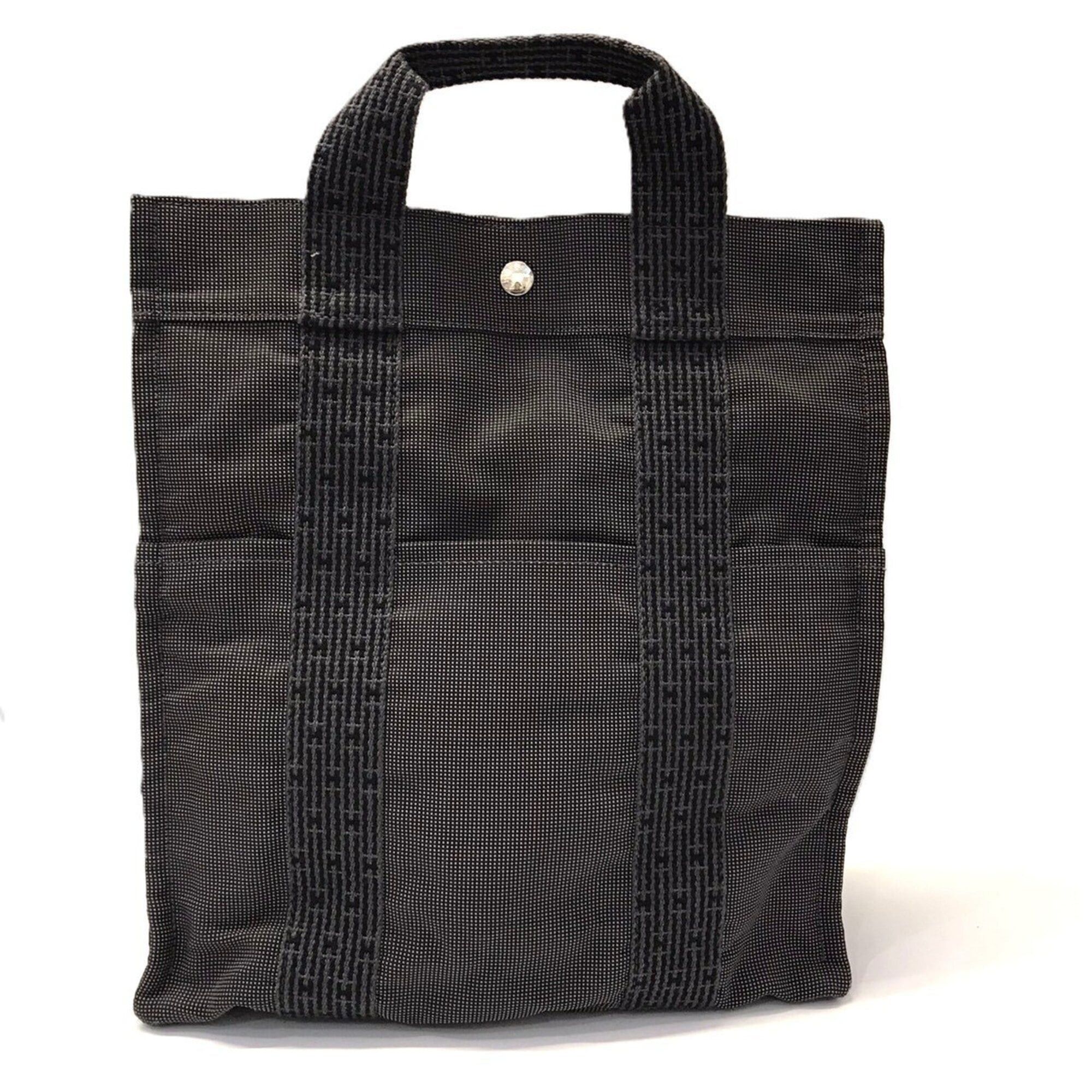 Hermes Hermes Herline Ad MM Canvas Backpack, Rucksack, Gray Size ONE SIZE - 1 Thumbnail