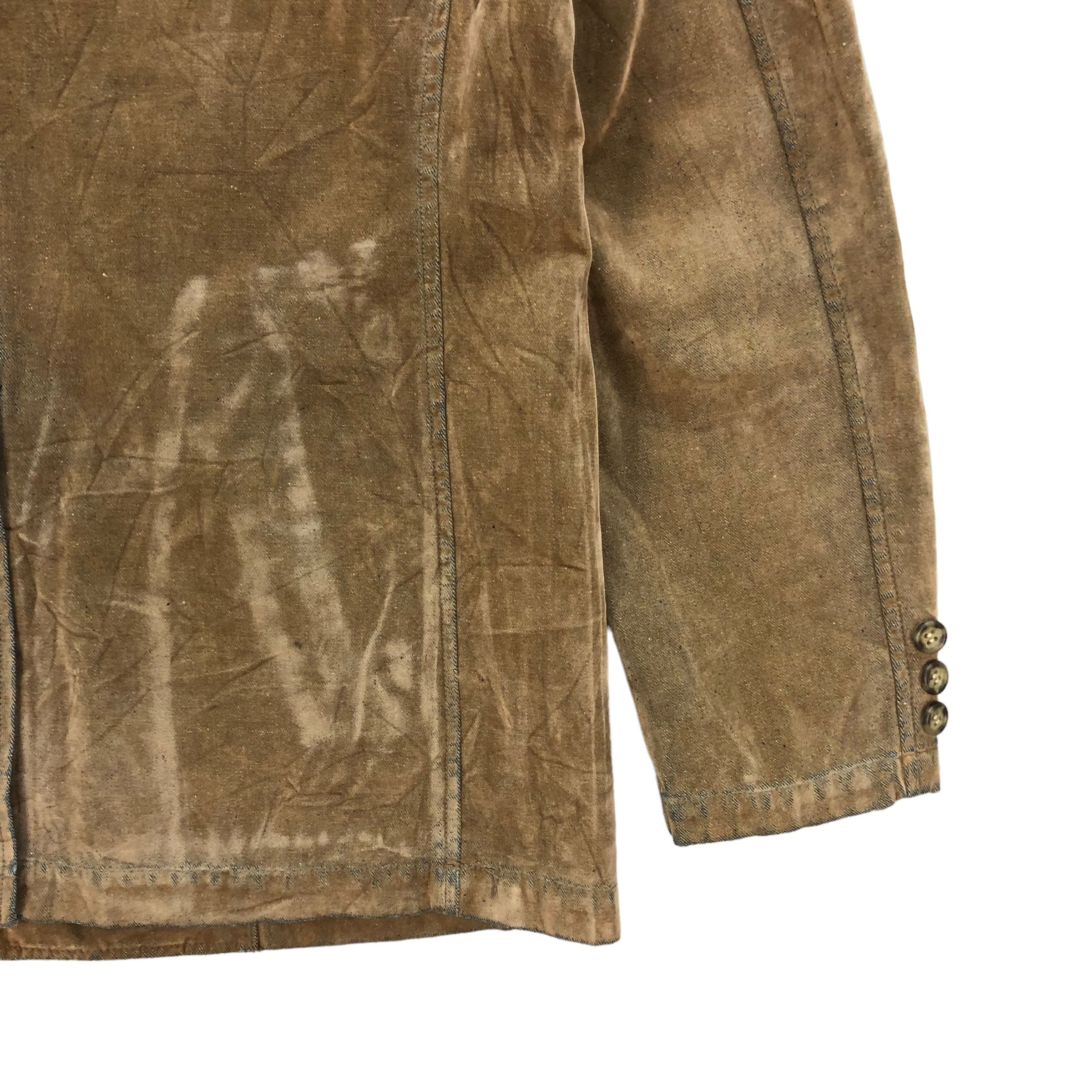 Tornado Mart TORNADO MART VELVET DENIM HYBRID CASUAL JACKET #7383-137 Size US L / EU 52-54 / 3 - 17 Thumbnail