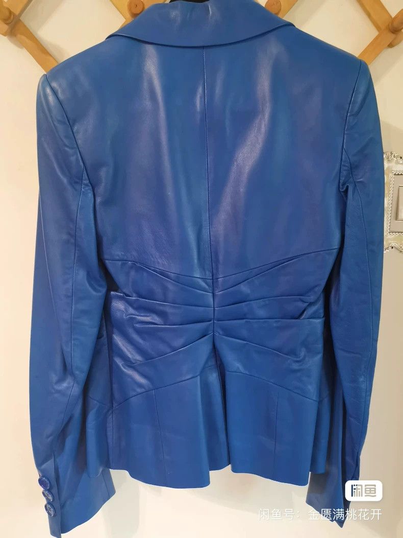 Versace Versace Lambskin leather coat Size M / US 6-8 / IT 42-44 - 3 Thumbnail