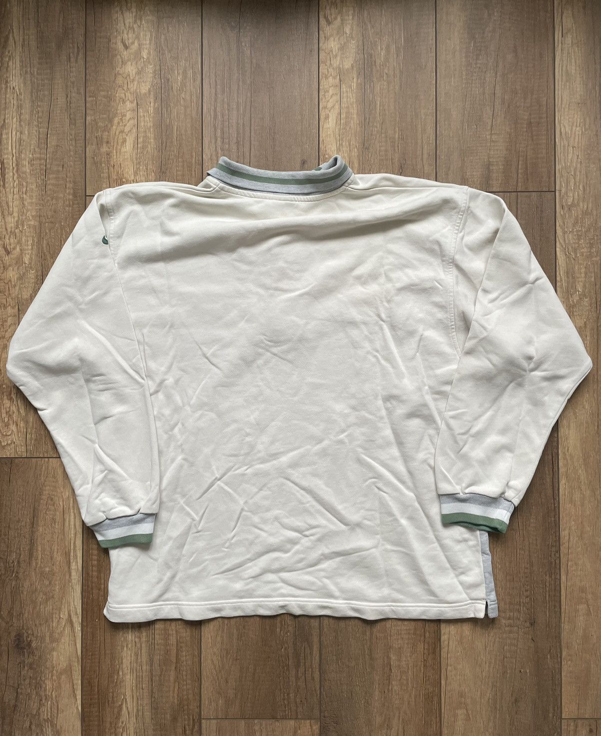 Nike × Vintage Nike vintage sweatshirt with a collar Size US L / EU 52-54 / 3 - 8 Thumbnail