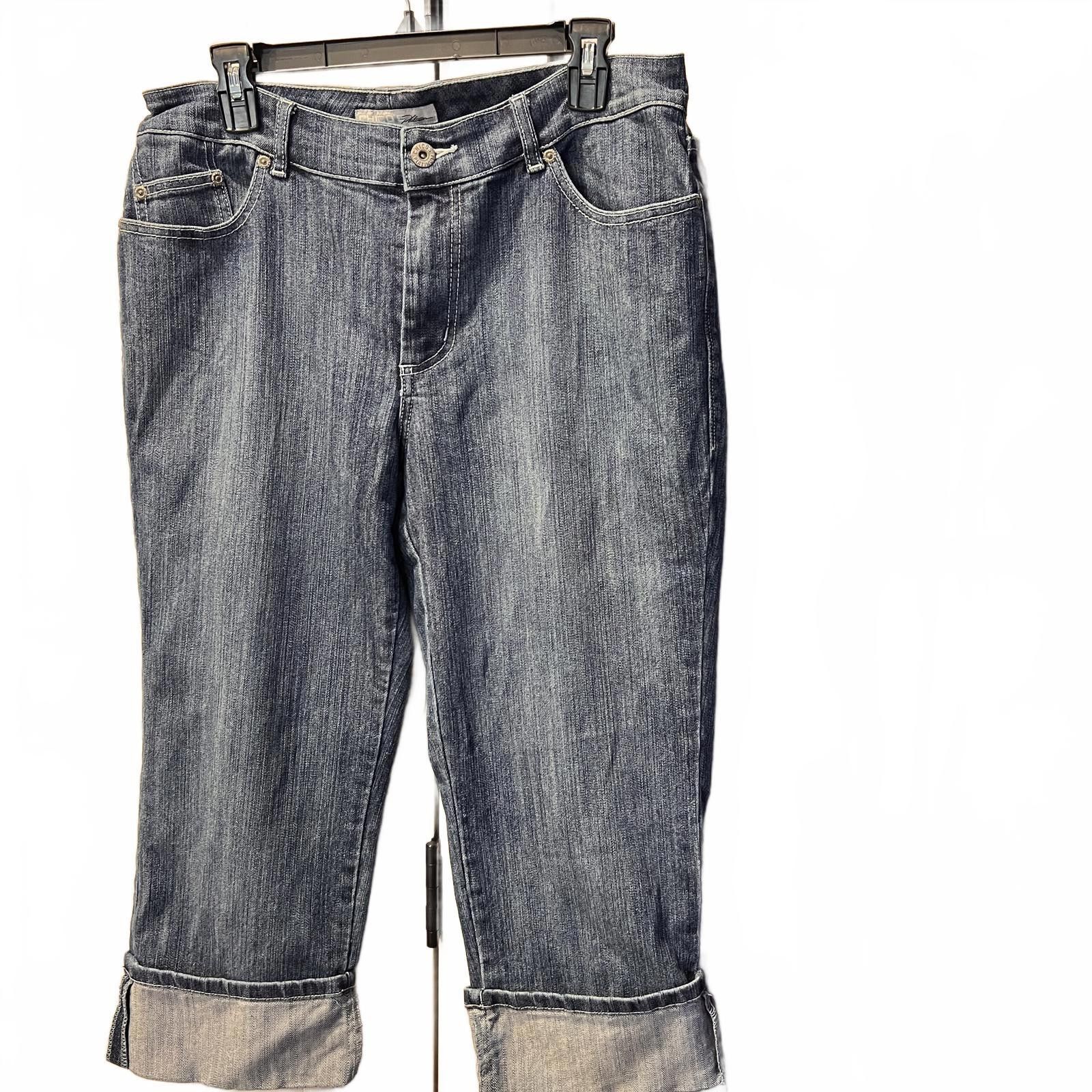Other Chico's Platinum Women's Denim Capri Jeans Size 26" / US 2 / IT 38 - 1 Thumbnail