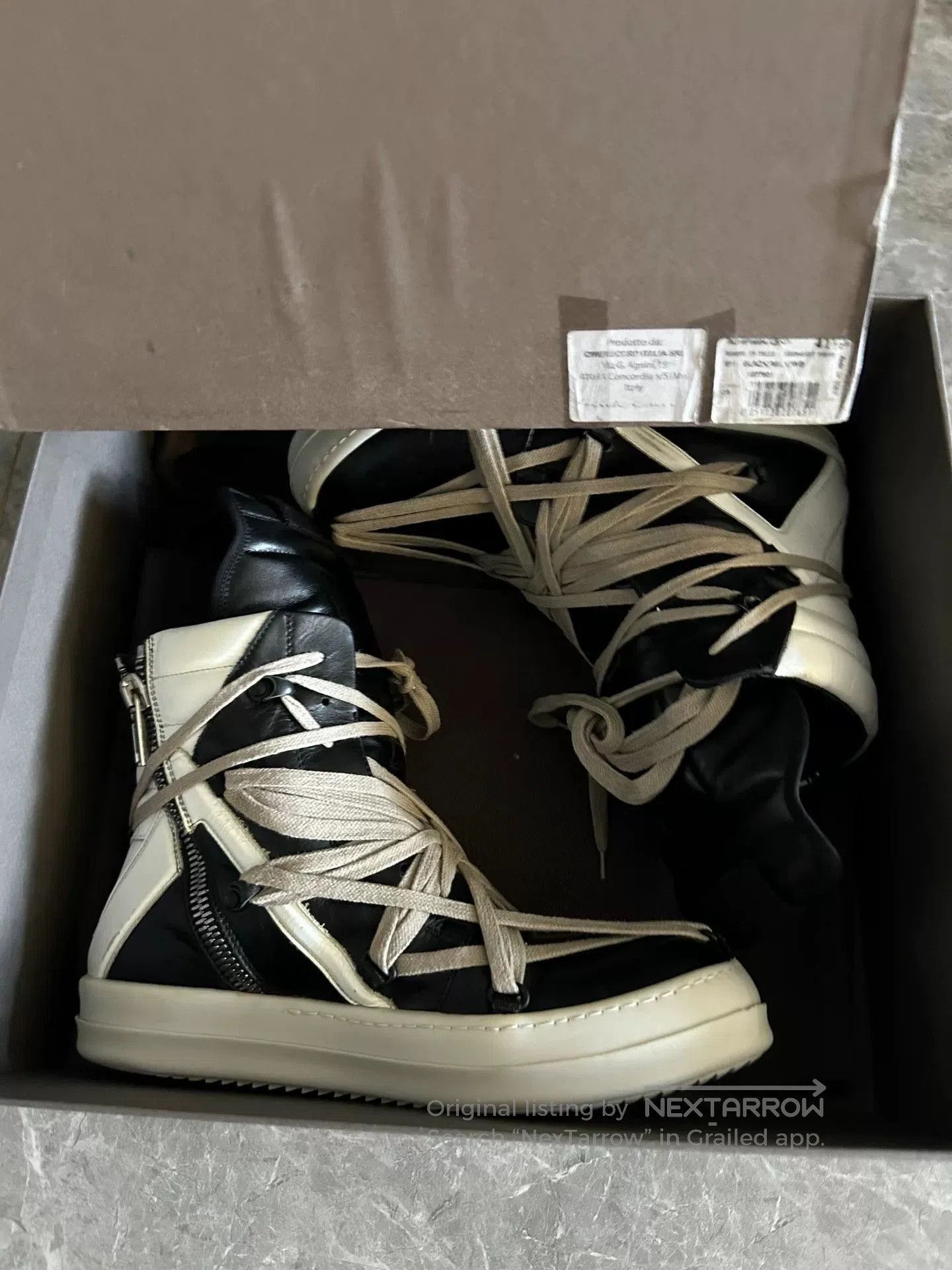 Rick Owens rick owens unique triangular design size 41. Size US 8 / EU 41 - 5 Thumbnail