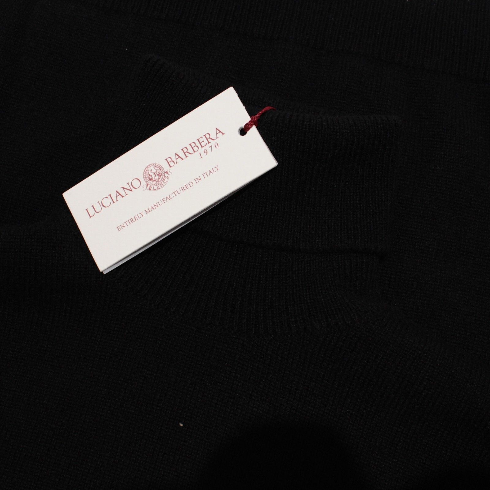 Luciano Barbera Luciano Barbera Sweater Size US L in Black Size US L / EU 52-54 / 3 - 1 Thumbnail