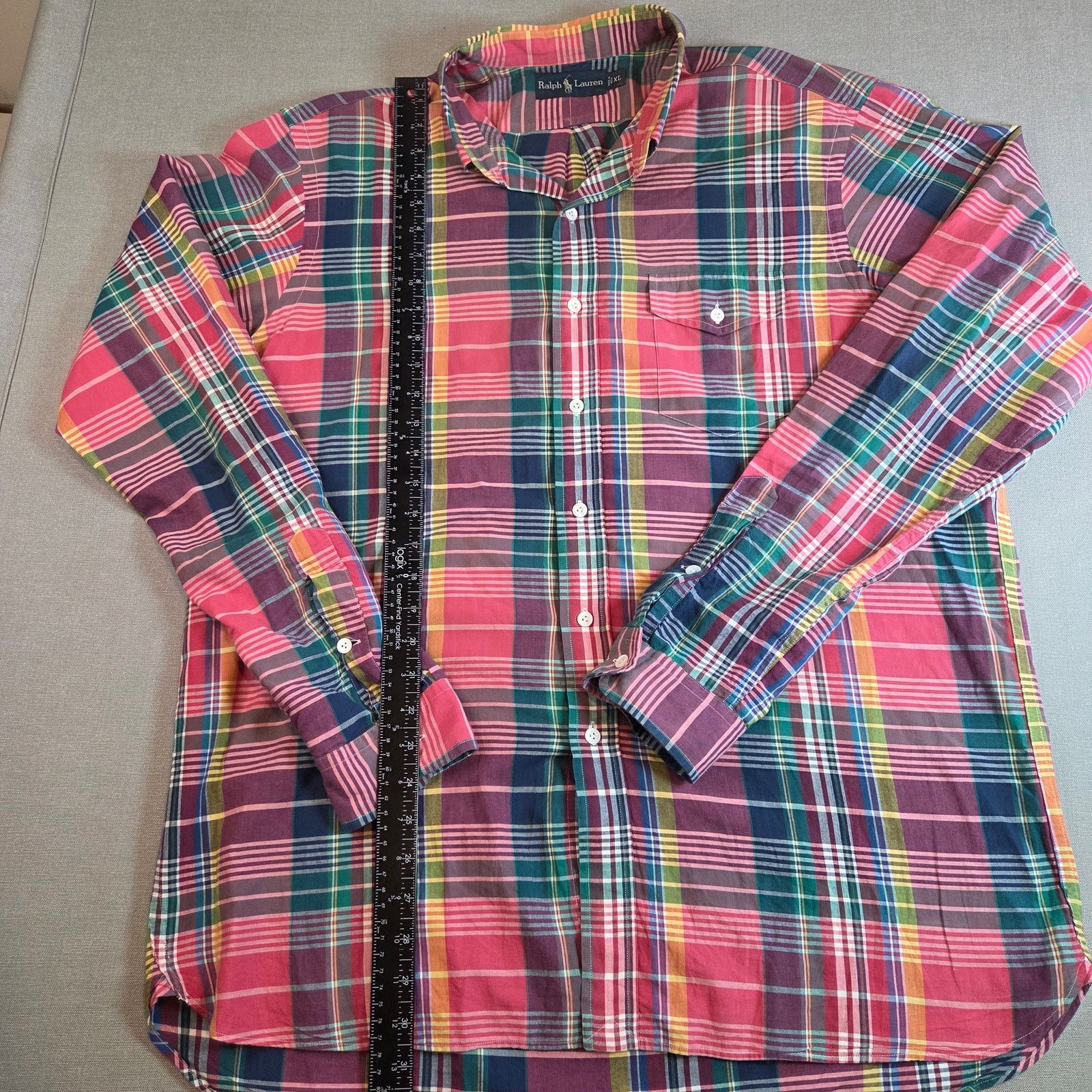 Polo Ralph Lauren ralph lauren plaid cotton shirt xl Size US XL / EU 56 / 4 - 5 Thumbnail
