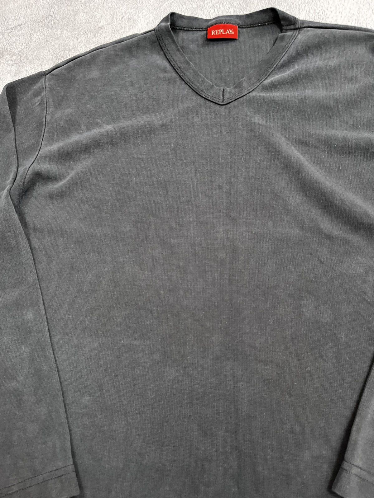 Replay Vintage Y2K Replay logo washed loglsleeve streetwear style Size US M / EU 48-50 / 2 - 4 Thumbnail