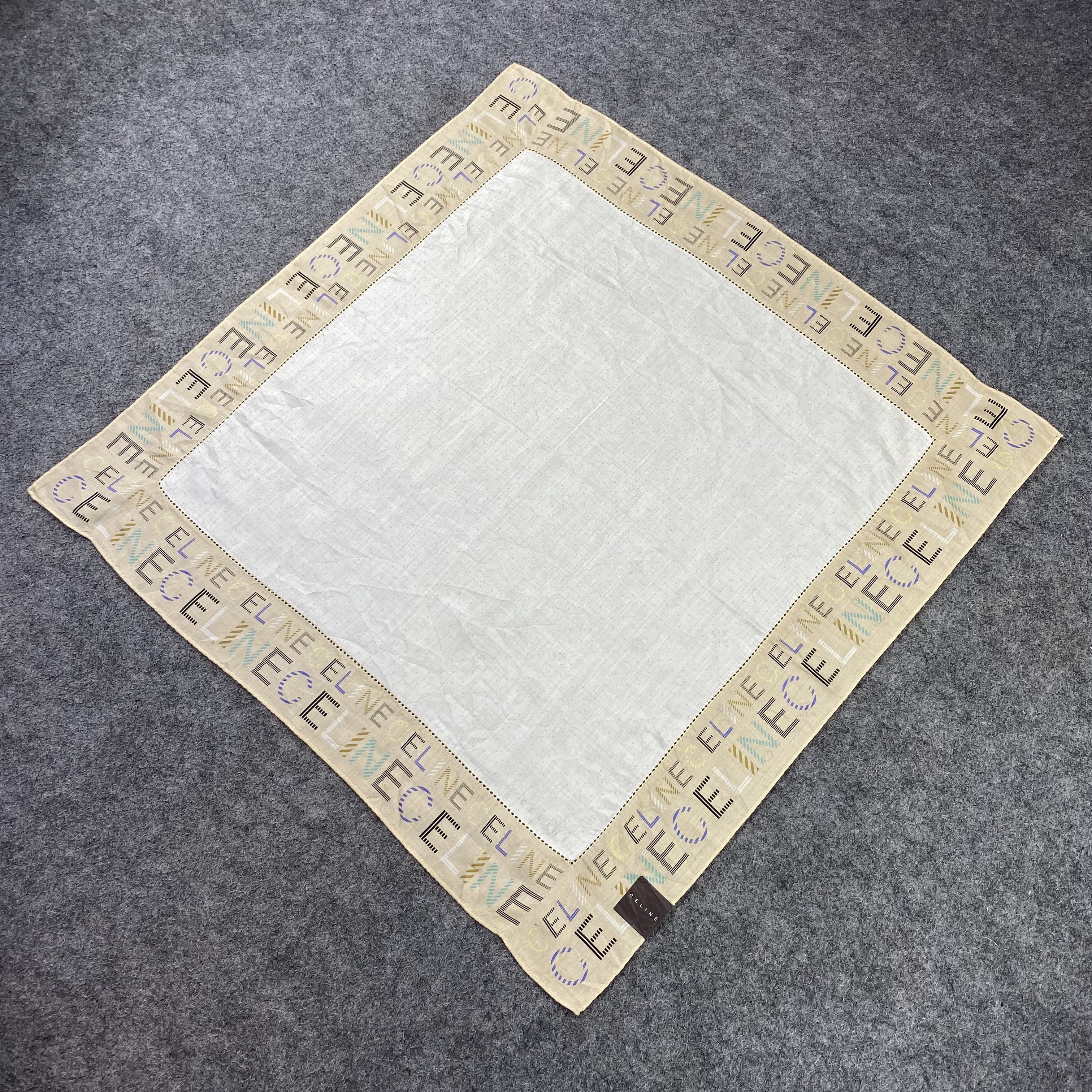 Celine Celine Handkerchief / Bandana / Neckerchief -B1055 Size ONE SIZE - 4 Thumbnail