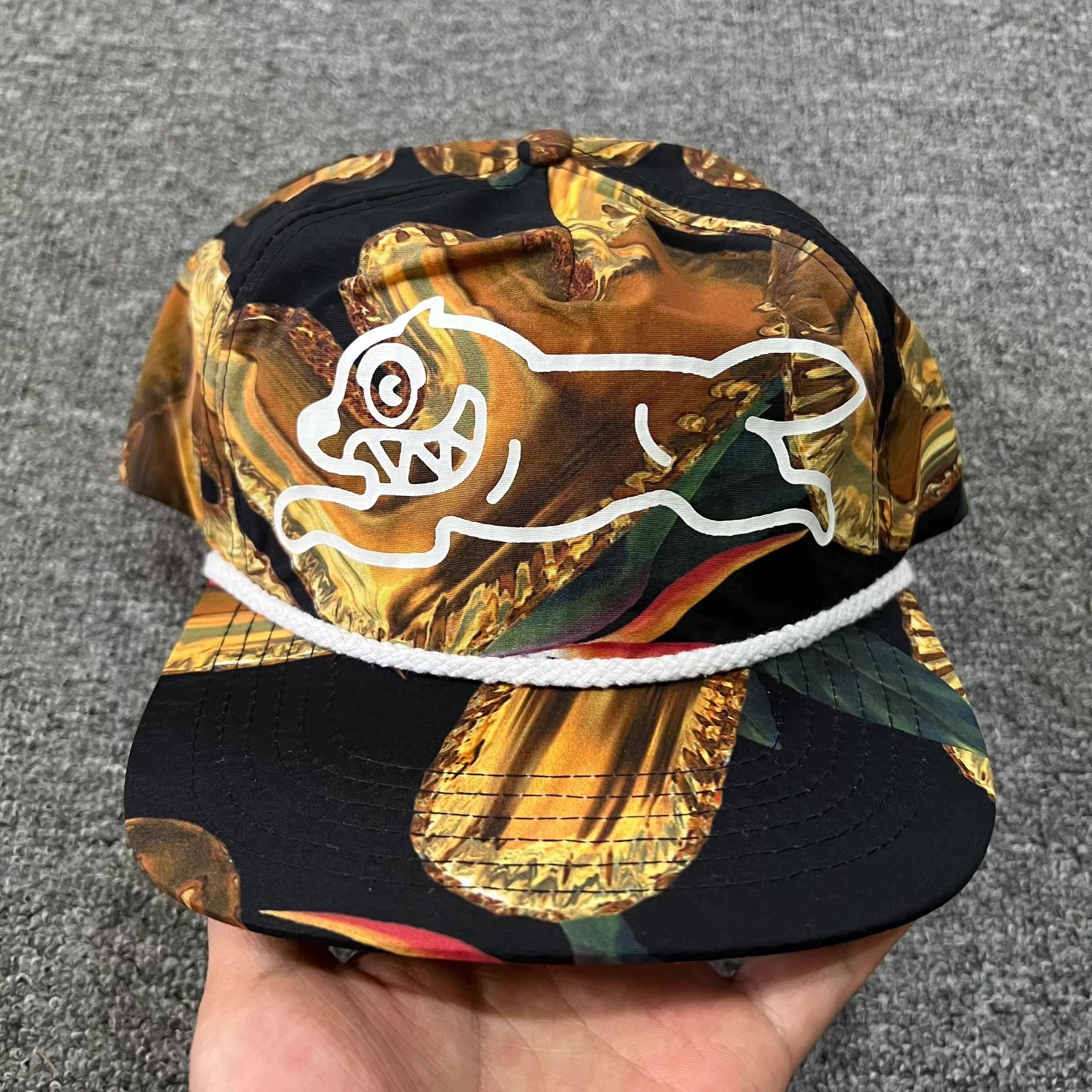 Billionaire Boys Club BBC ICECREAM Flying Dog Flat Brim Baseball Cap Q7 Size ONE SIZE - 1 Thumbnail