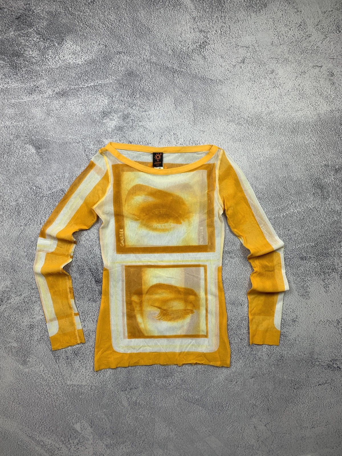 Jean Paul Gaultier Jean Paul Gaultier Madonna Eye Mesh Top M Size M / US 6-8 / IT 42-44 - 1 Thumbnail