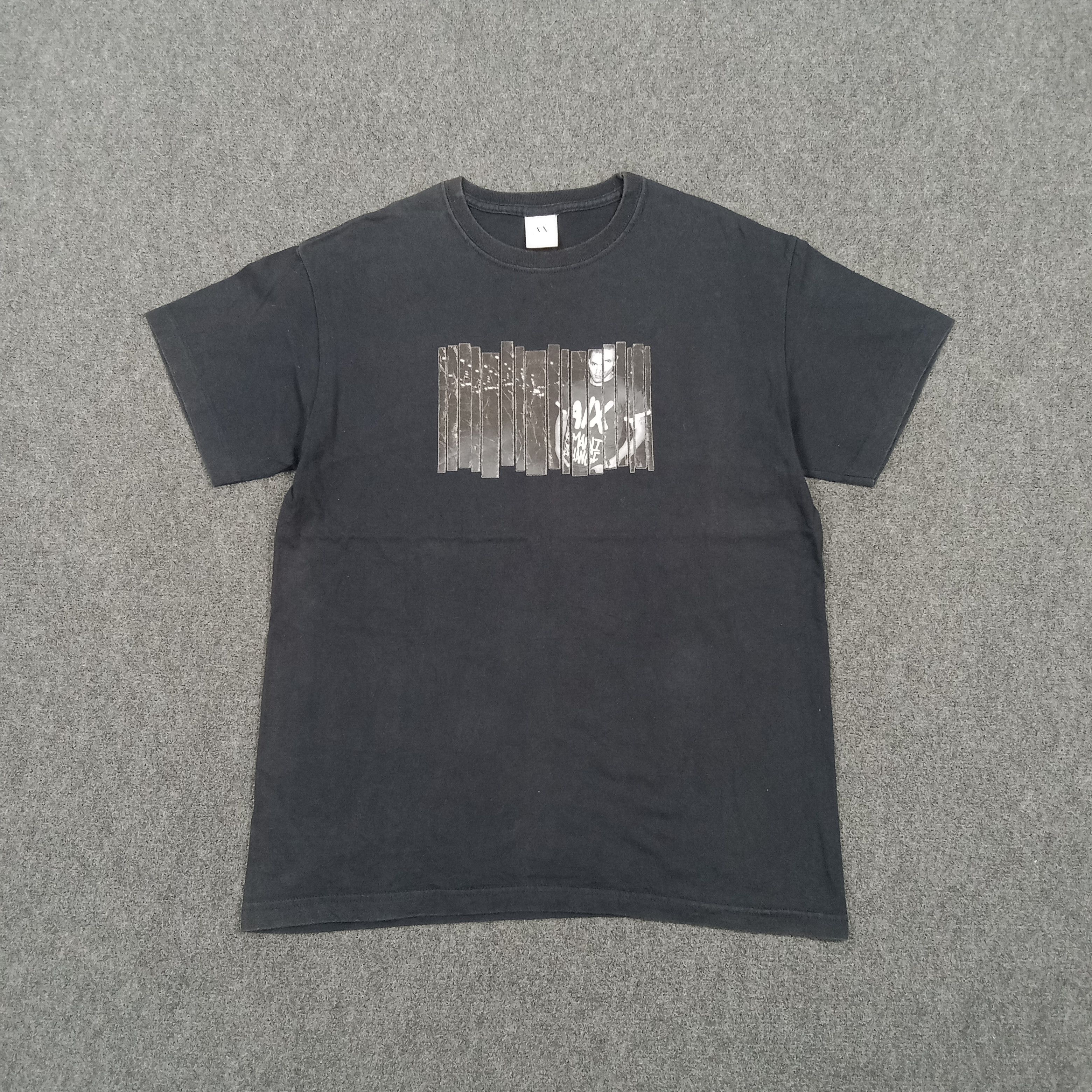 Armani Vintage 90s Armani Exchange USA Single Stitch Tshirt C294N29 Size US M / EU 48-50 / 2 - 1 Thumbnail
