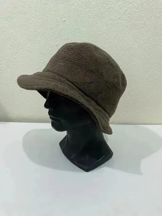 Japanese Brand Japanese Brand Plain Fleece Bucket Hat Size ONE SIZE - 3 Thumbnail