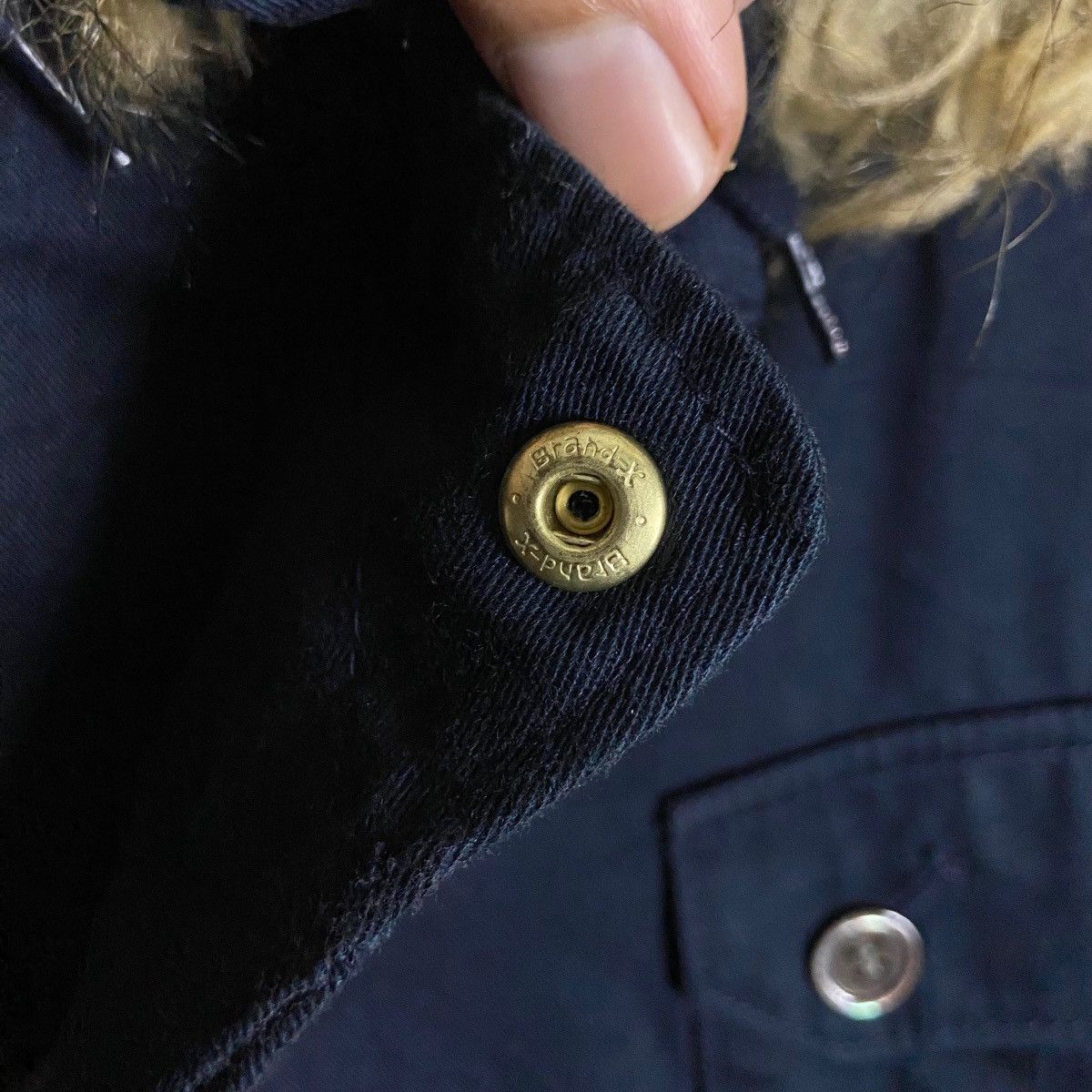 mercibeaucoup Vintage Mercibeaucoup Snap Button Openable Inner Fur Hoodie Size L / US 10 / IT 46 - 5 Thumbnail
