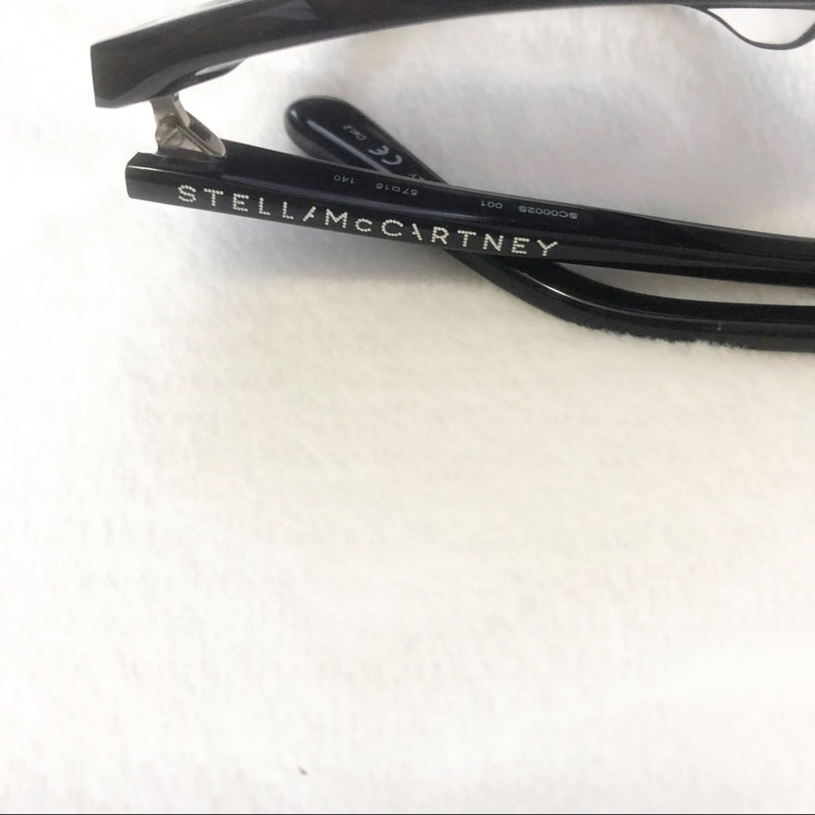 Stella McCartney Stella McCartney black cat eye sunglasses oversized 57mm Size ONE SIZE - 11 Thumbnail
