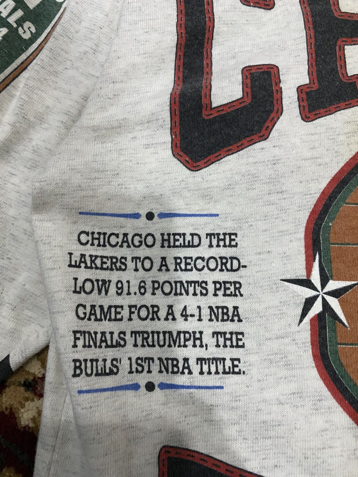 Vintage 🔥True Vintage 1993 NBA Chicago Bulls Back to Back Champs Size US L / EU 52-54 / 3 - 21 Thumbnail