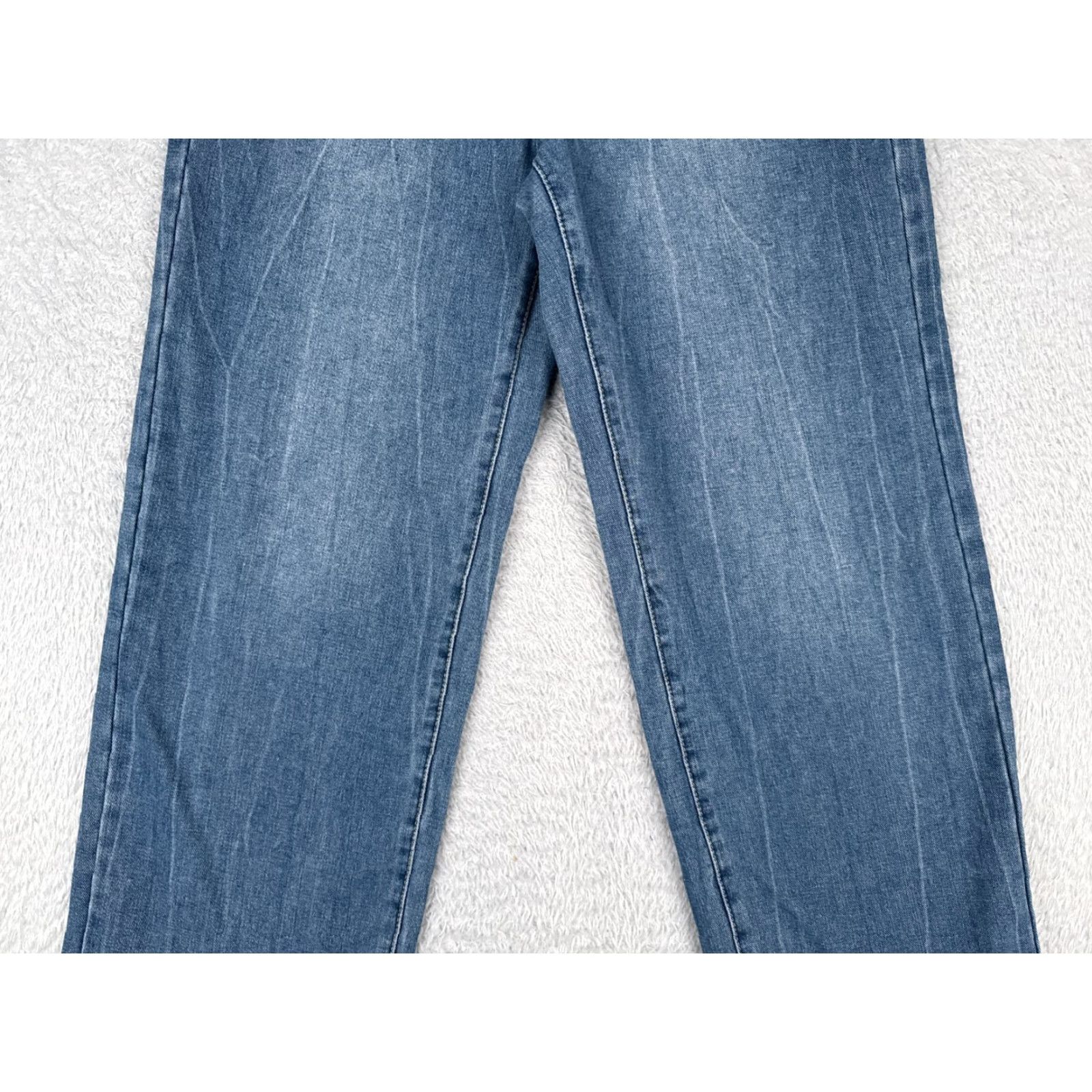 Madewell Dazy Jeans Women 26 Blue Denim Wide Leg High Rise Cotton Blend Medium Wash 26x28 Size 26" / US 2 / IT 38 - 4 Thumbnail