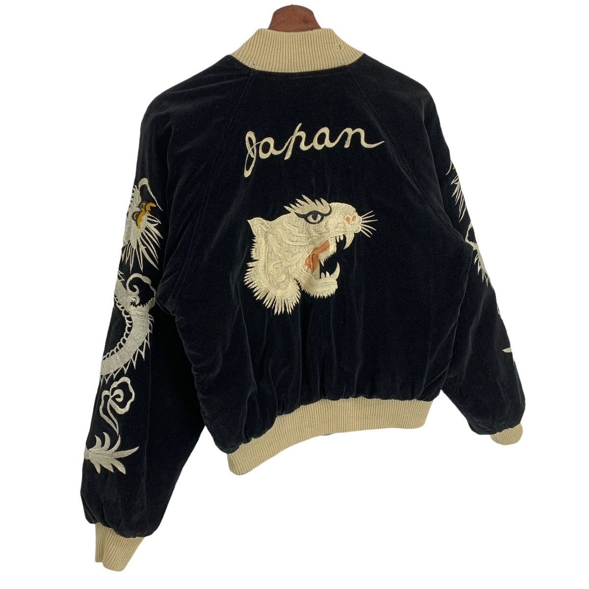 Other Black Velvet Sukajan Jacket Reversible Jacket Size US M / EU 48-50 / 2 - 19 Thumbnail