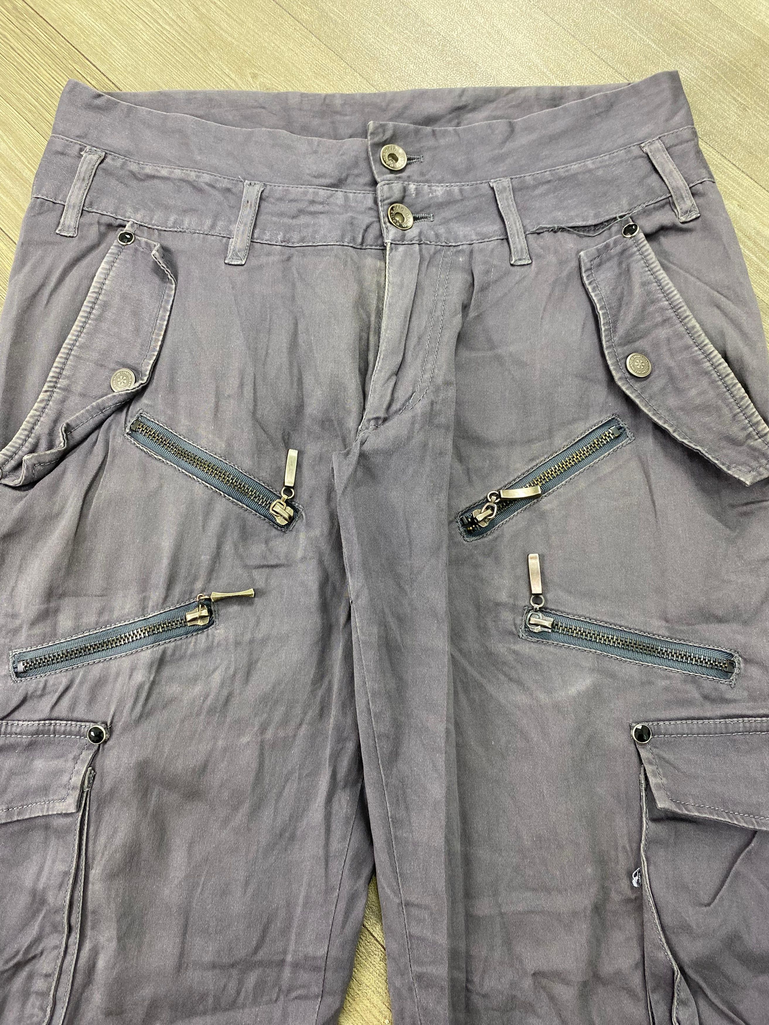 Seditionaries Semantic LGB Ifsixwasnine Ghotic Punk Bondage Cargo Pants Size US 28 / EU 44 - 5 Thumbnail