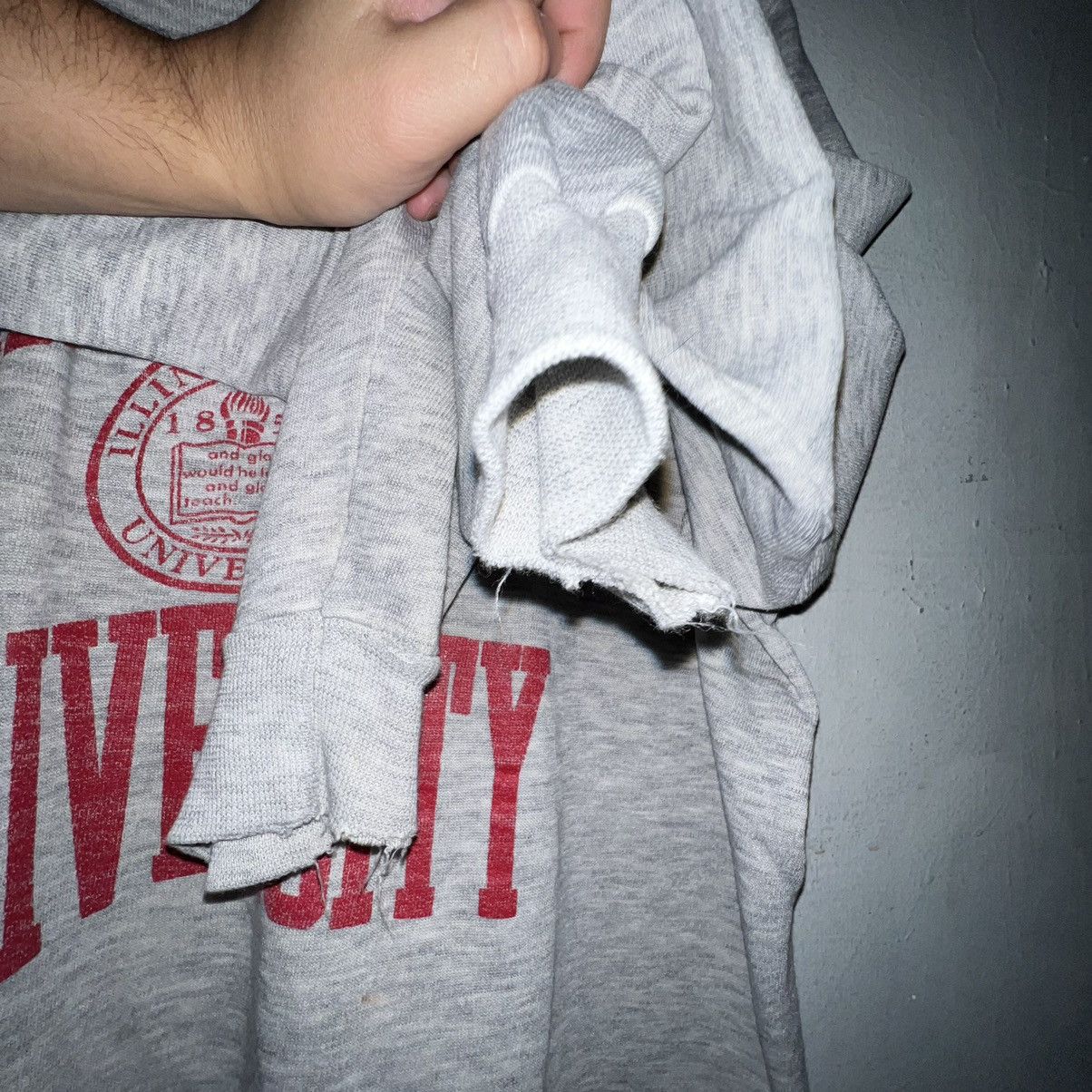 Champion 23x25 Vintage CHAMPION Illinois State University Pullover Size XL / US 12-14 / IT 48-50 - 6 Thumbnail