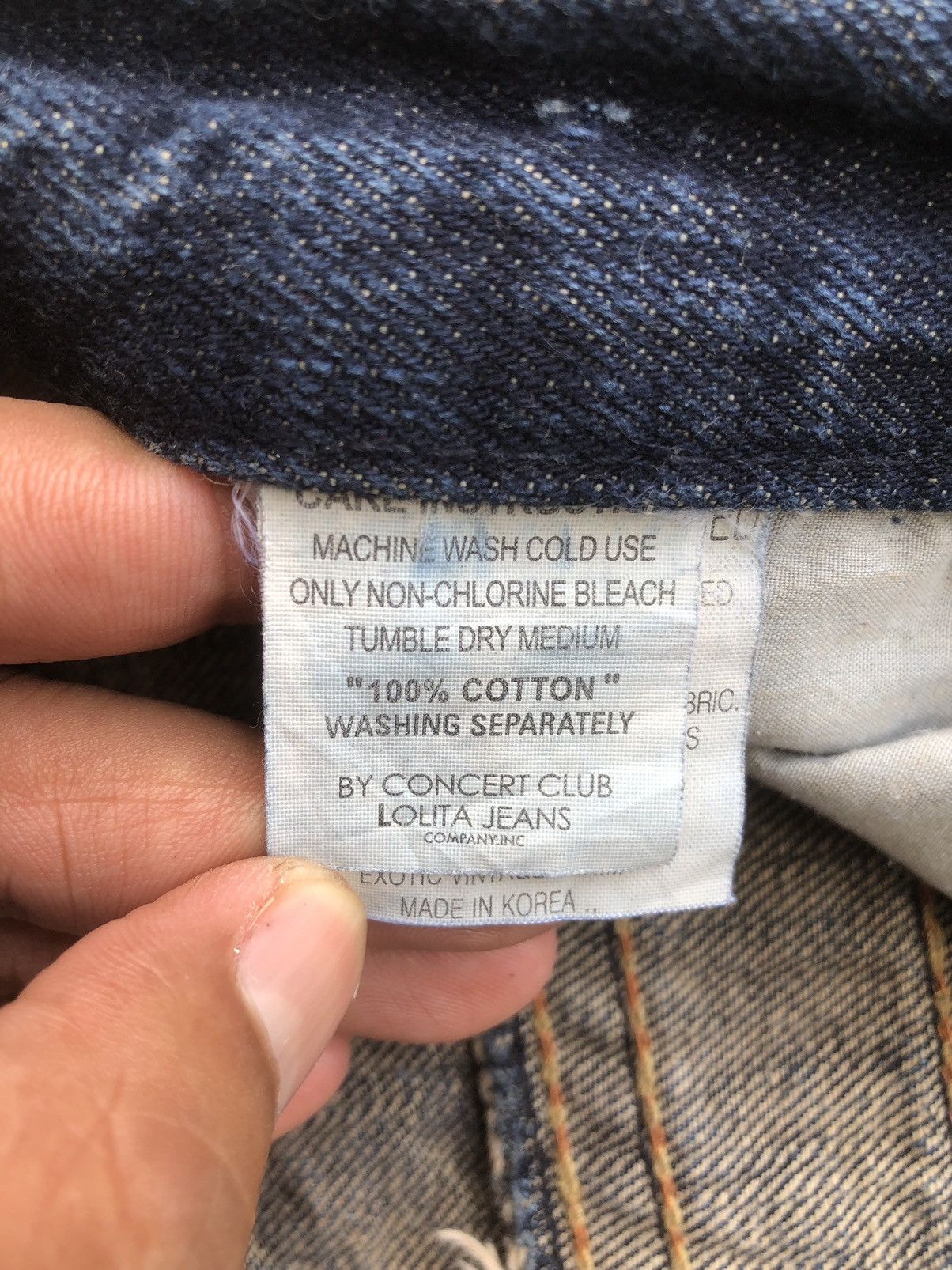 Japanese Brand Rare Yoshitomo Nara Lolita Dog Distressed Jeans Size US 33 - 22 Thumbnail