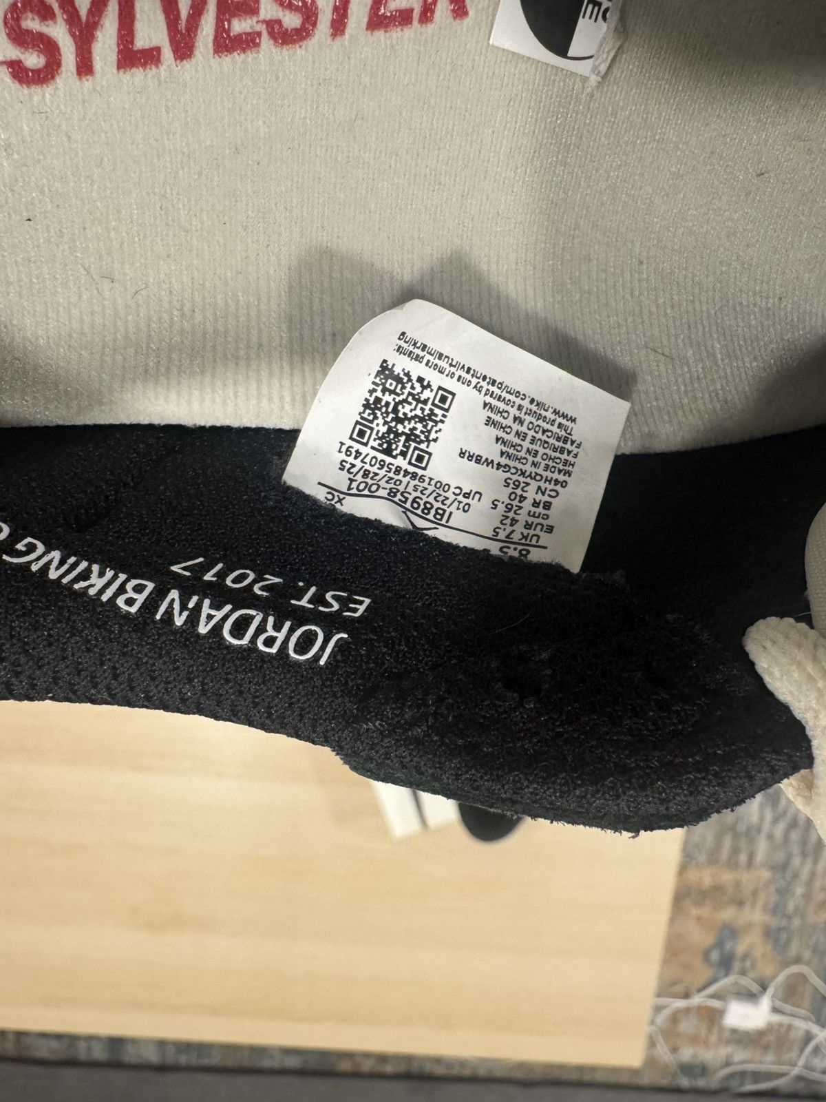 Nike Jordan 4 brick by brick Nigel Sylvester