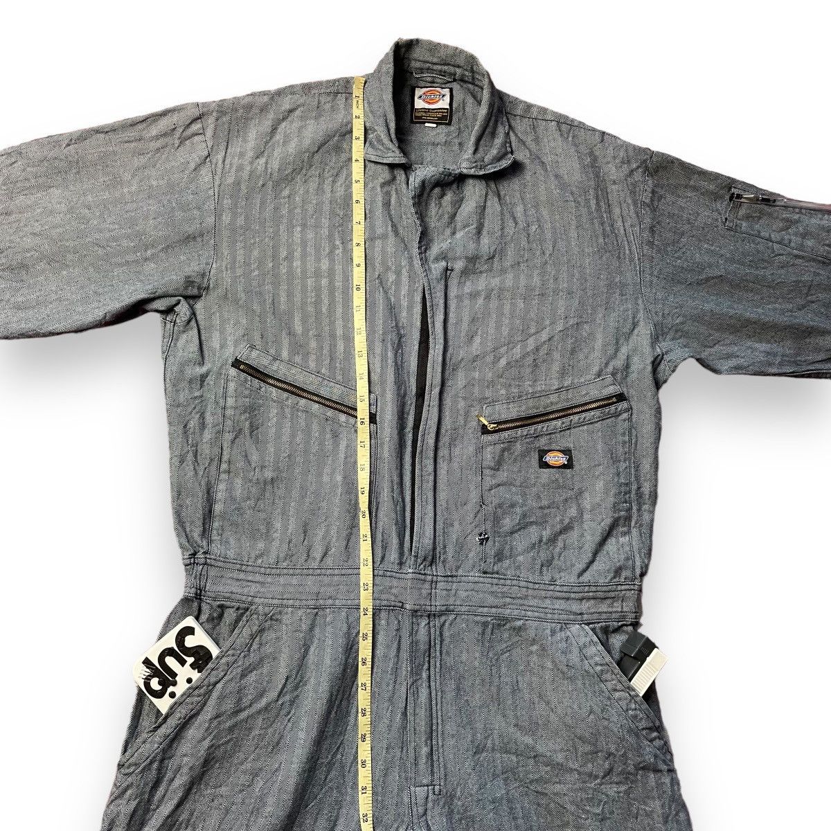 Dickies VINTAGE DICKIES DENIM COVERALL JUMPSUIT Size US 38 / EU 54 - 14 Thumbnail