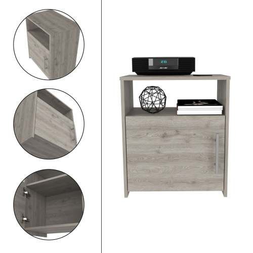 Designer × Homemade Modern and easy-to- install Light Gray bedside Nightstand w Size US L / EU 52-54 / 3 - 3 Thumbnail