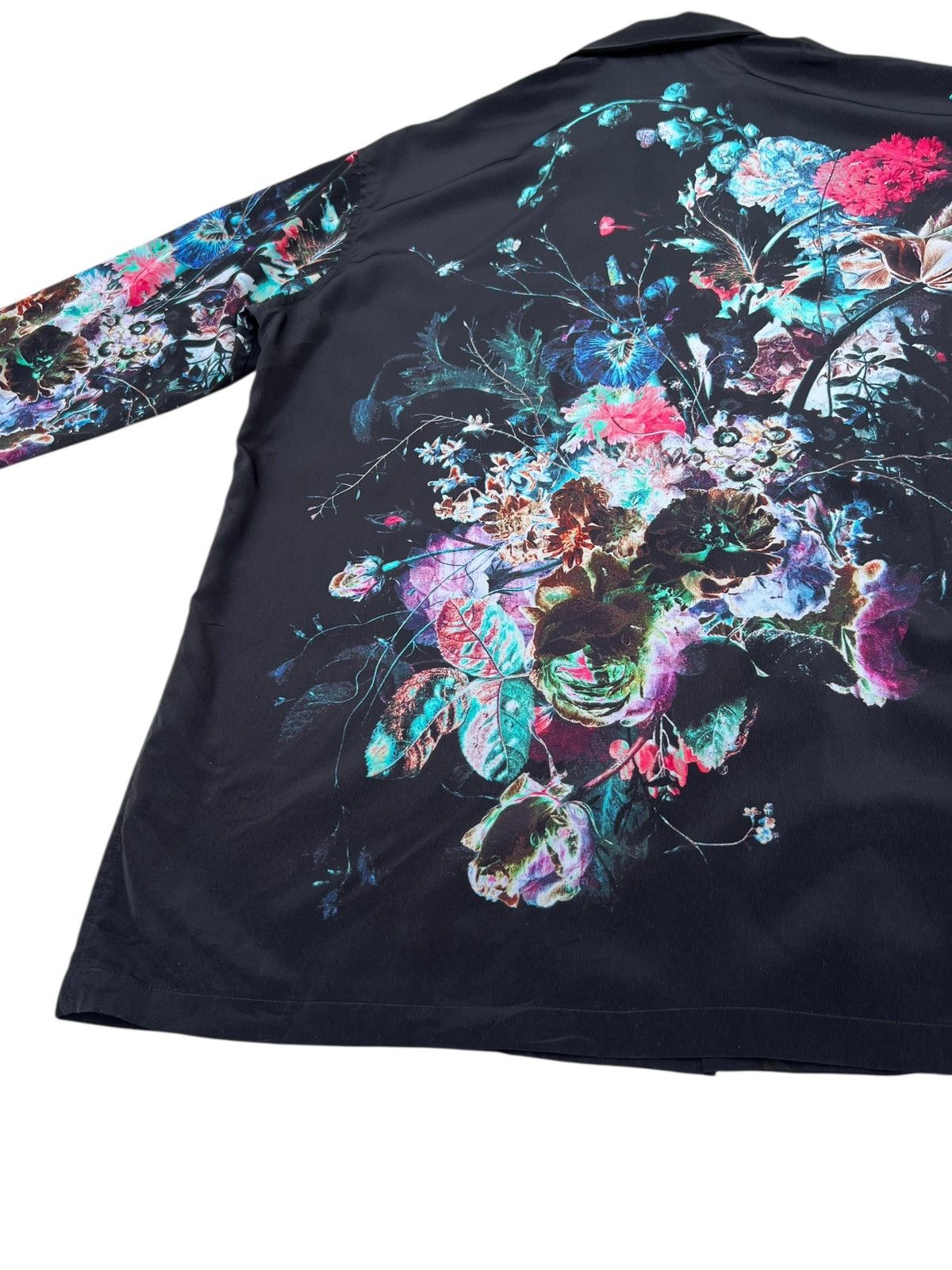 Lad Musician Lad Musician SS19 Vibrant Floral Print Long Sleeve Shirt Size US M / EU 48-50 / 2 - 18 Thumbnail