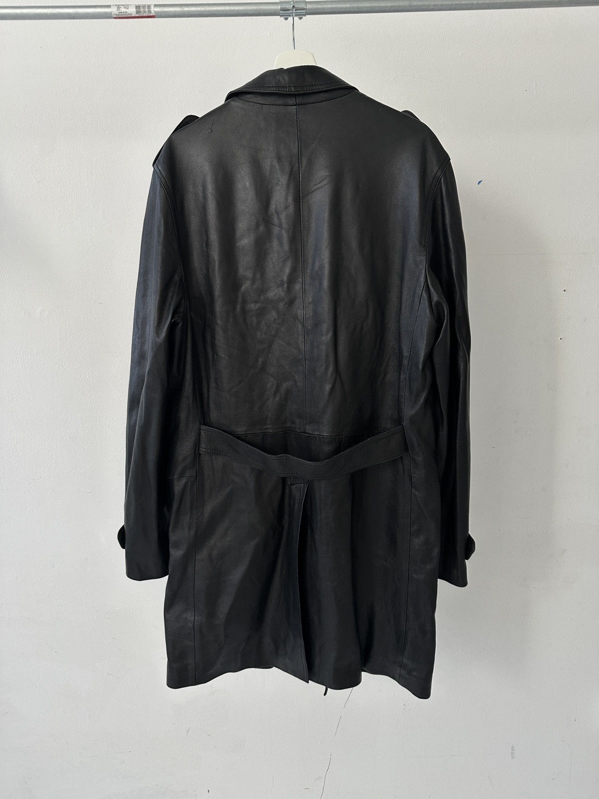 Maison Margiela Rare Maison Martin Margiela Archival 2005 FW Leather Trench, Size US M / EU 48-50 / 2 - 4 Thumbnail