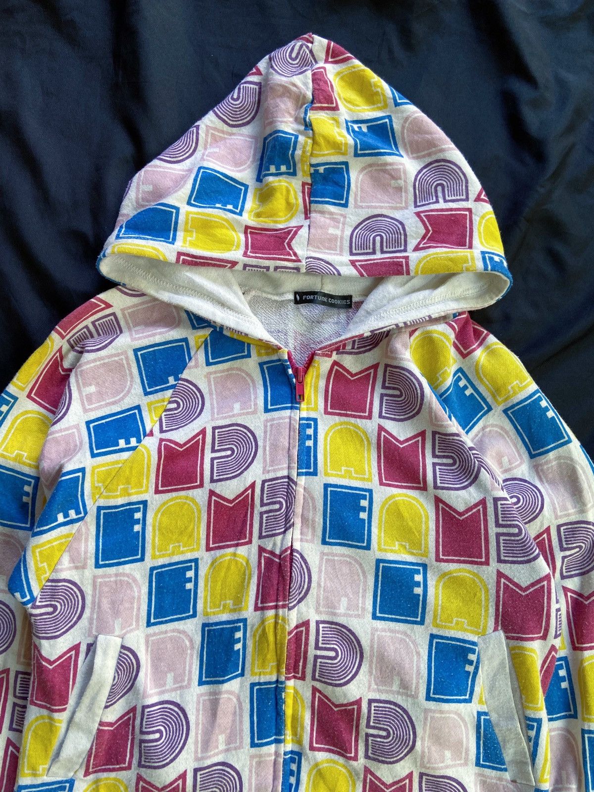 If Six Was Nine × Japanese Brand × Le Grande Bleu (L.G.B.) JAPANESE FORTUNE COOKIES ZIP HOODIE Size US S / EU 44-46 / 1 - 3 Thumbnail