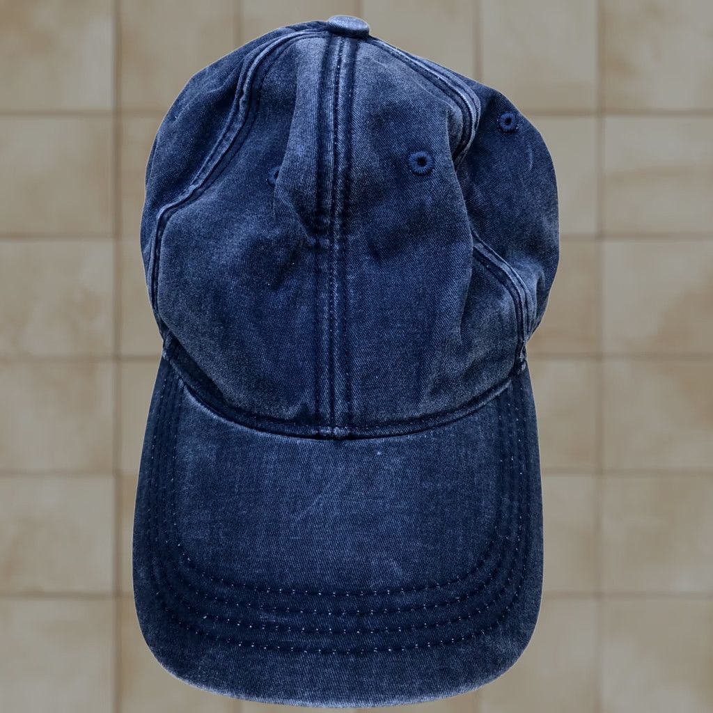 Gap GAP Baseball Hat Unisex Adult Blue 100% Cotton Adjustable One Size Cap Mens Womens Size ONE SIZE - 1 Thumbnail