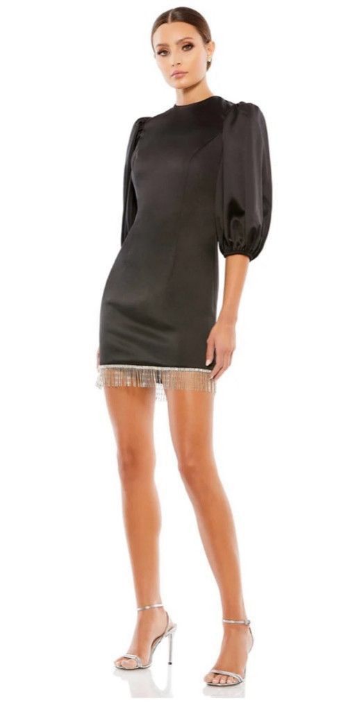 Mac Duggal Women's Mac Duggal Black Dress Size 10 Size L / US 10 / IT 46 - 1 Thumbnail