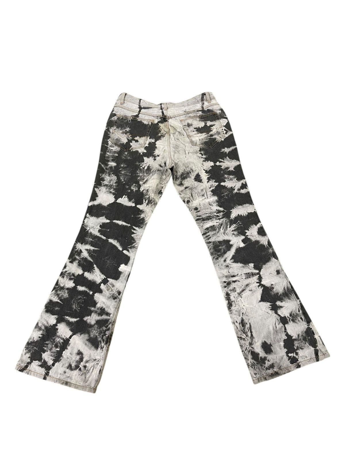 Japanese Brand Wide Flare Jeans Amore Pure Acid Washed Boot Cut 1🟦1 Size US 28 / EU 44 - 10 Thumbnail