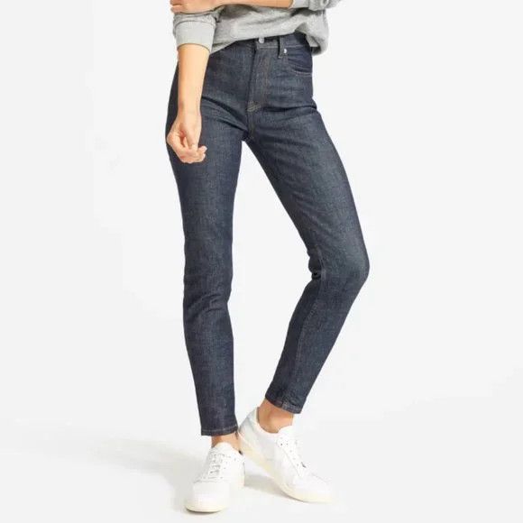 Everlane Everlane The High Rise Straight Jean Jeans Size 25" / US 0 / IT 36 - 1 Thumbnail