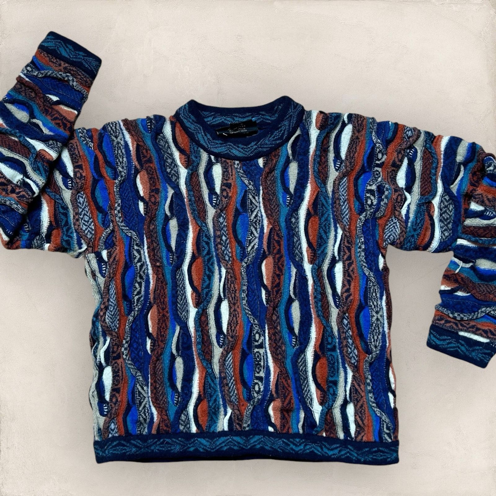 Vintage 90s Coogi Sweater Vintage Soul of Australia Wool Pullover S Size S / US 4 / IT 40 - 10 Thumbnail