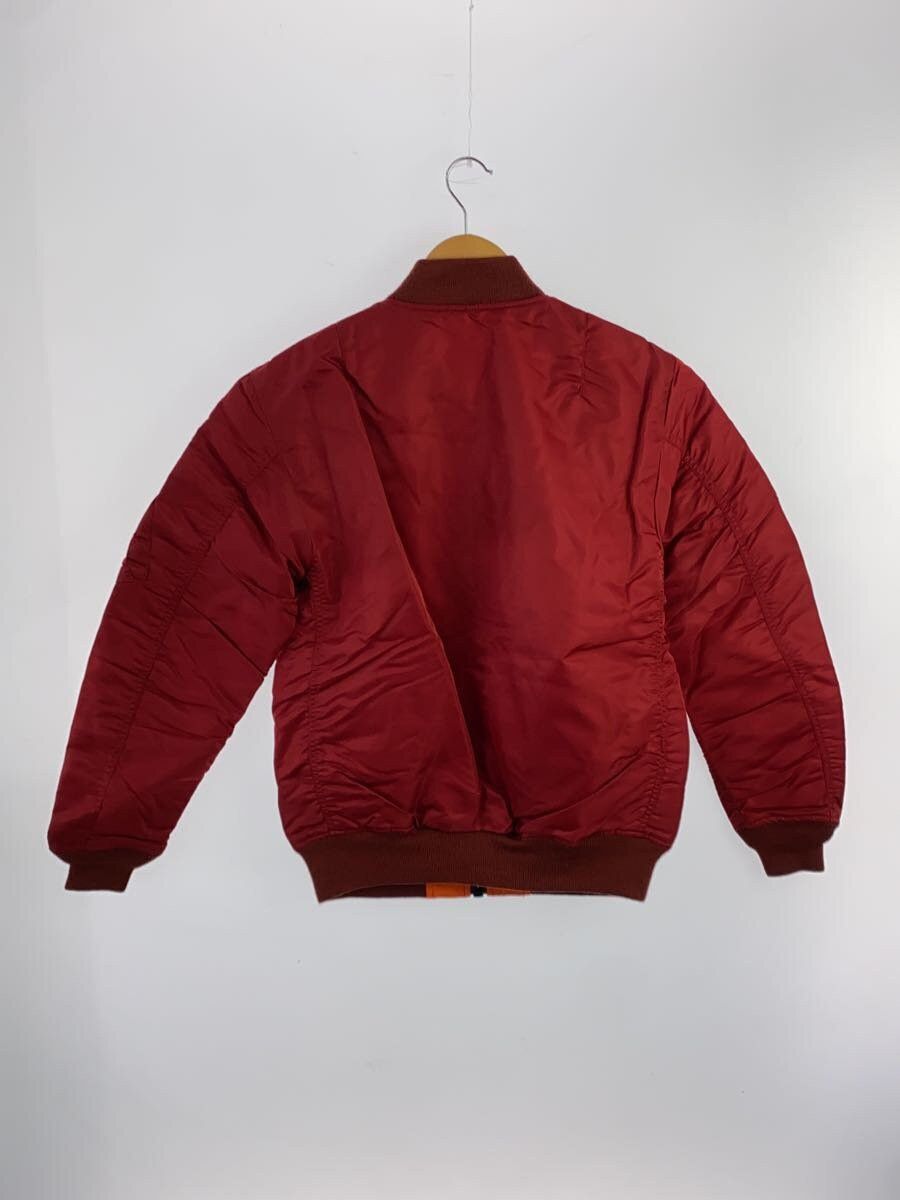 Avirex Avirex Plain Nylon Flight Jacket Red Size US M / EU 48-50 / 2 - 2 Thumbnail