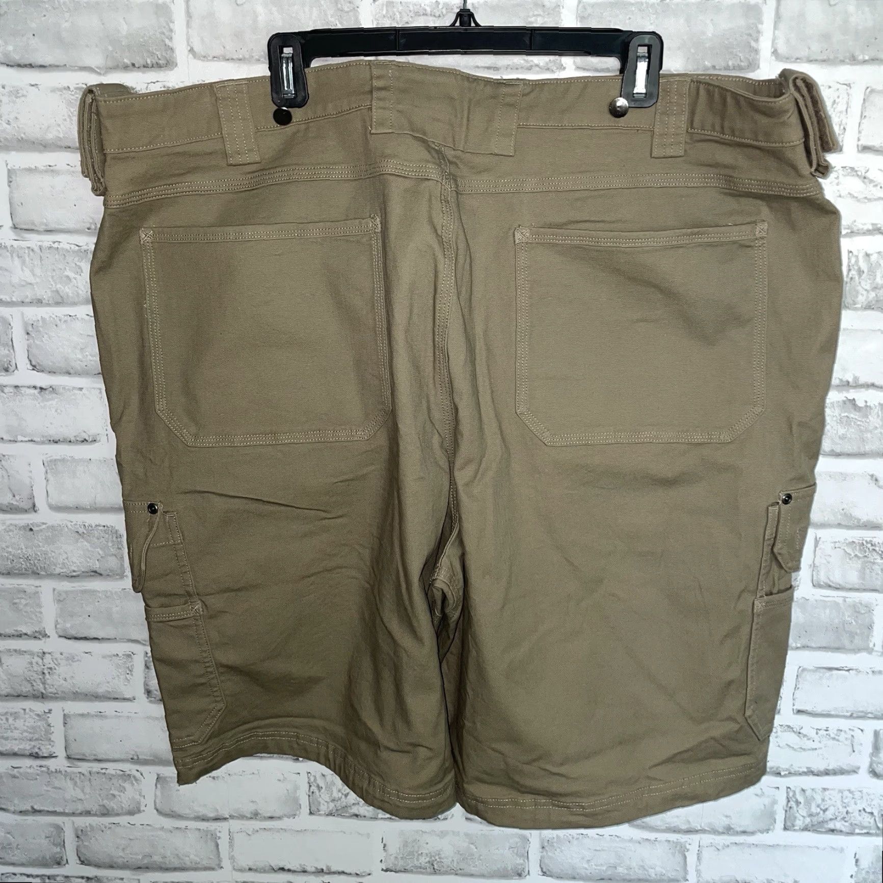 CO Duluth Trading Co Cargo Shorts Mens Size 46 Cotton Brown Cargo Shorts Mens 46 Duluth Trading Co Size US 30 / EU 46 - 5 Thumbnail