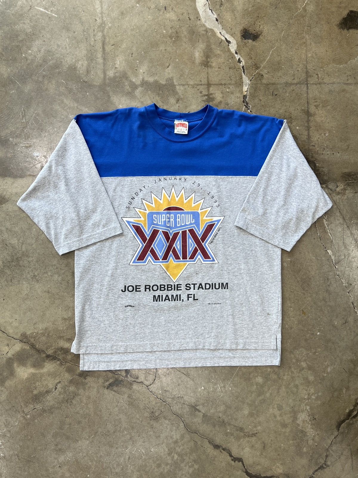 NFL × Vintage Vintage 1995 NFL Super Bowl 49ers Chargers Miami Large Size US L / EU 52-54 / 3 - 2 Thumbnail