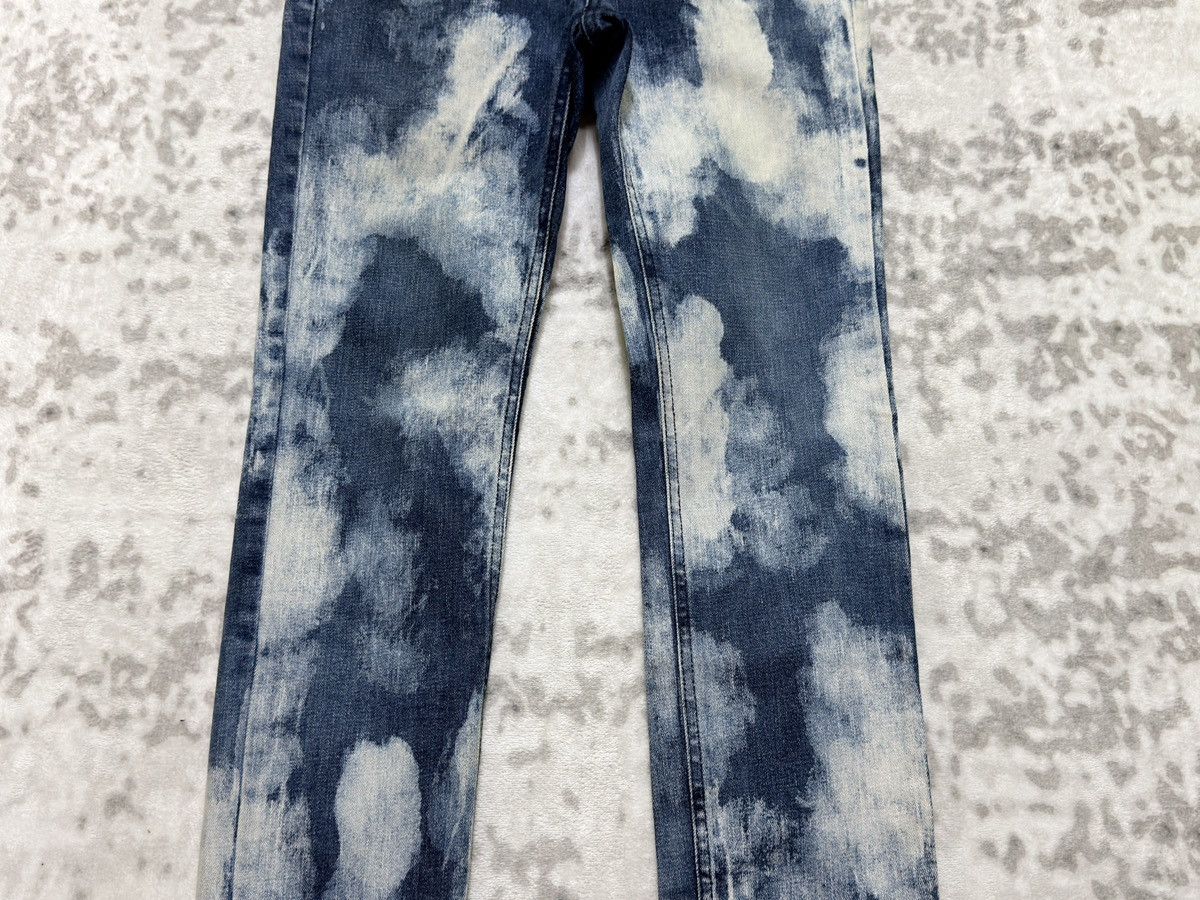 Hysteric Glamour Neige Style Acid Wash Skinny Punk Archive Denim Jeans Size US 31 - 6 Thumbnail