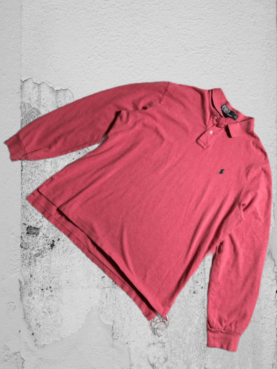 Polo Ralph Lauren Vintage Polo Ralph Lauren Striped Rugby Long Sleeve Polo Size US XL / EU 56 / 4 - 1 Thumbnail