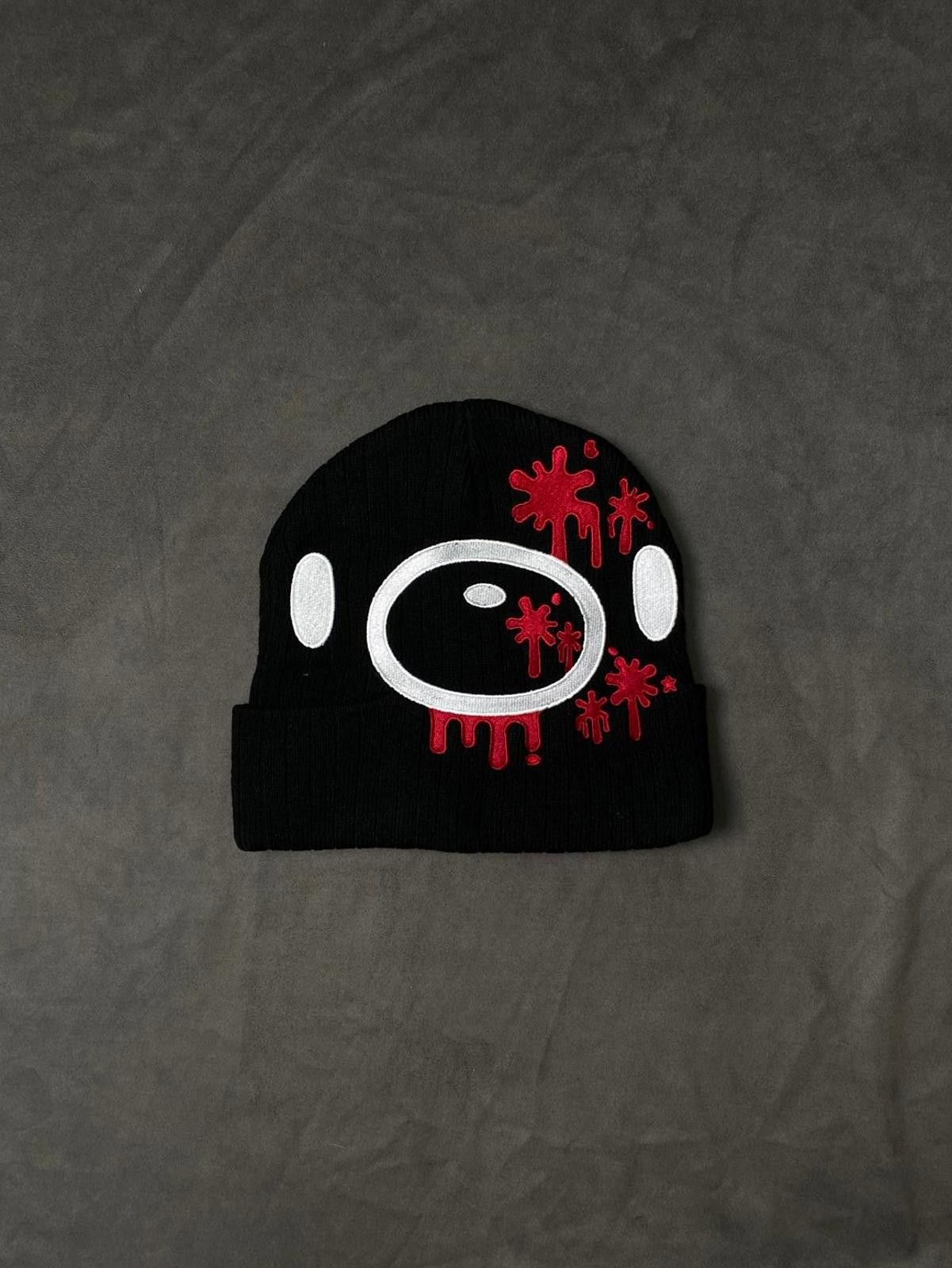 Japanese Brand Rare Gloomy Bear Graphic Black Knit Beanie Hats OS Size ONE SIZE - 1 Thumbnail