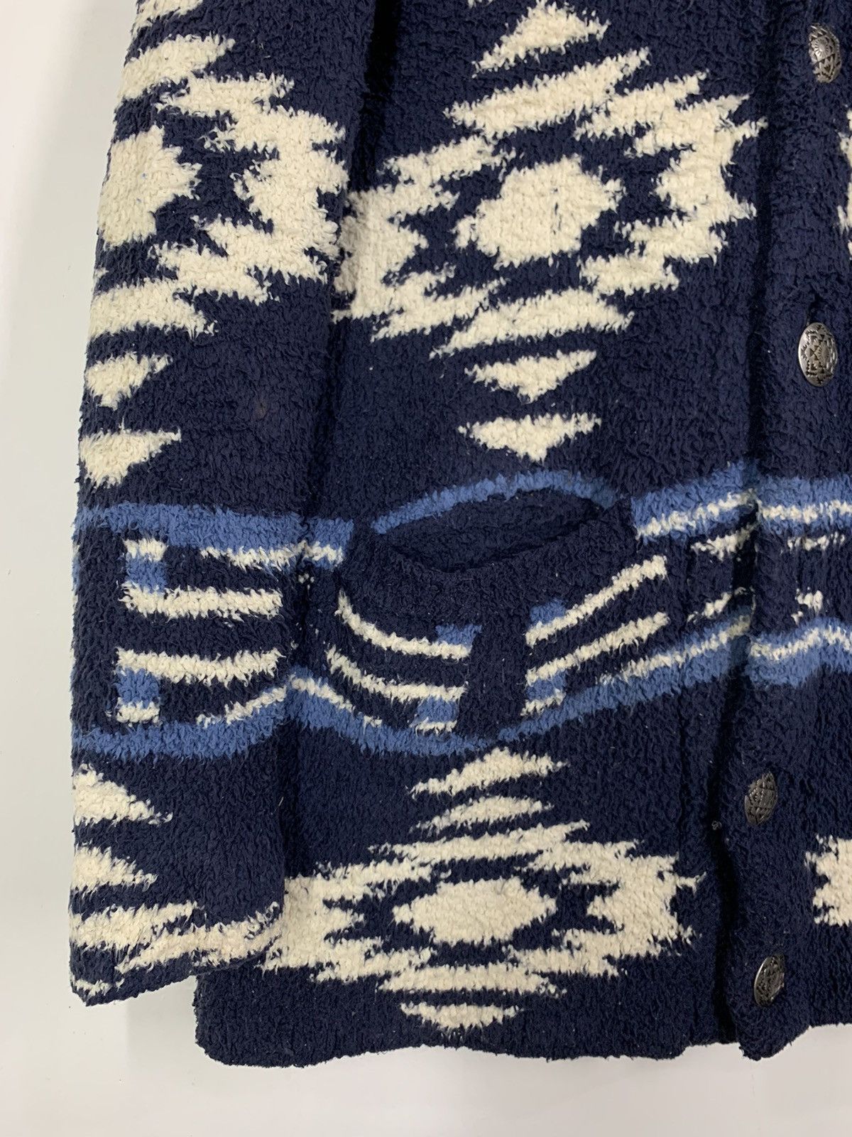 Japanese Brand × Vintage Vintage CALI SURF Navajo Fleece Jacket Size US L / EU 52-54 / 3 - 6 Thumbnail