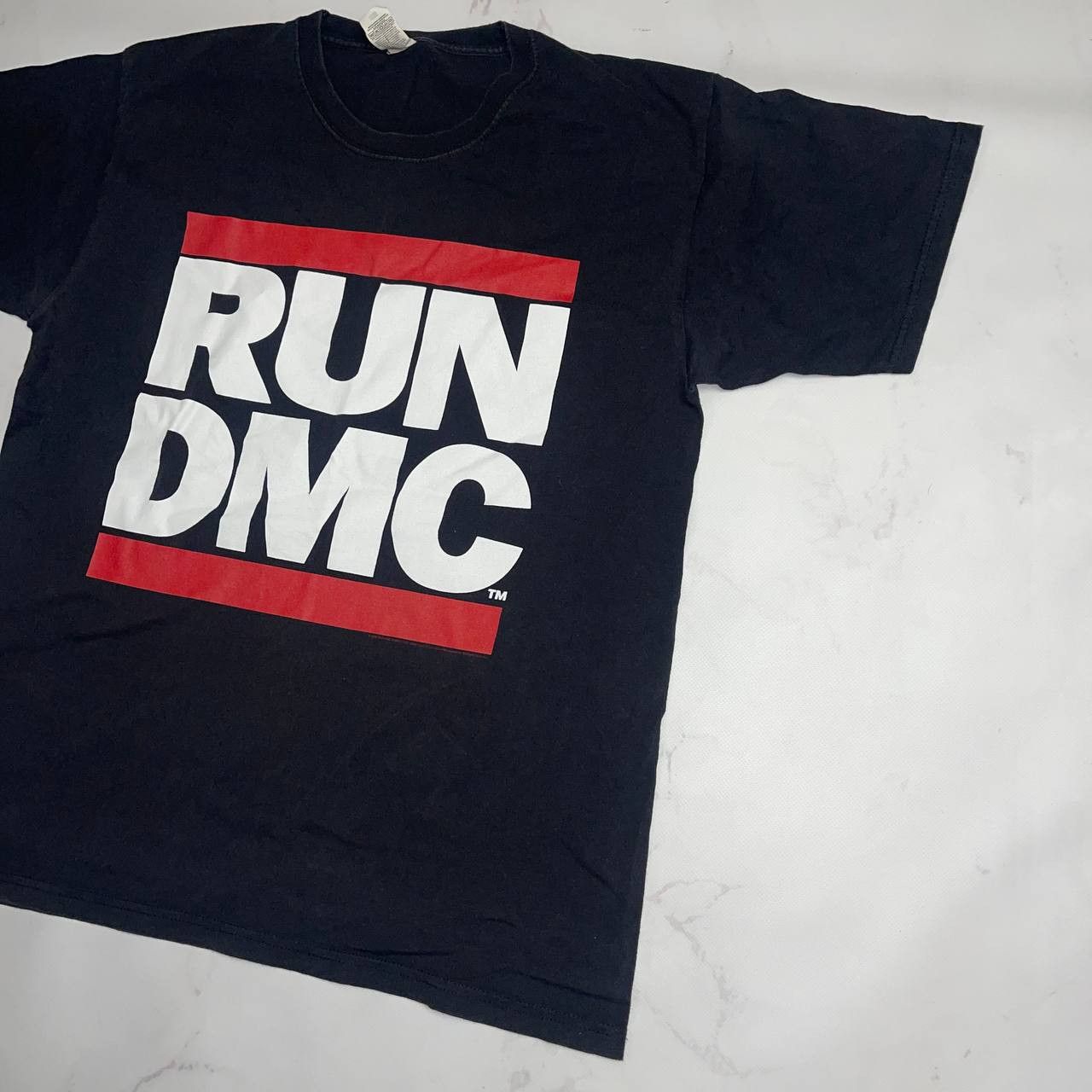 Vintage Vintage x streeatwear Run DMC Band Tee Y2K SZ L Size US L / EU 52-54 / 3 - 3 Thumbnail