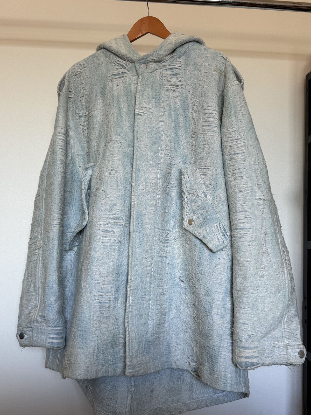 Who Decides War Who Decides War Distressed Storm Parka Size US XXL / EU 58 / 5 - 10 Thumbnail