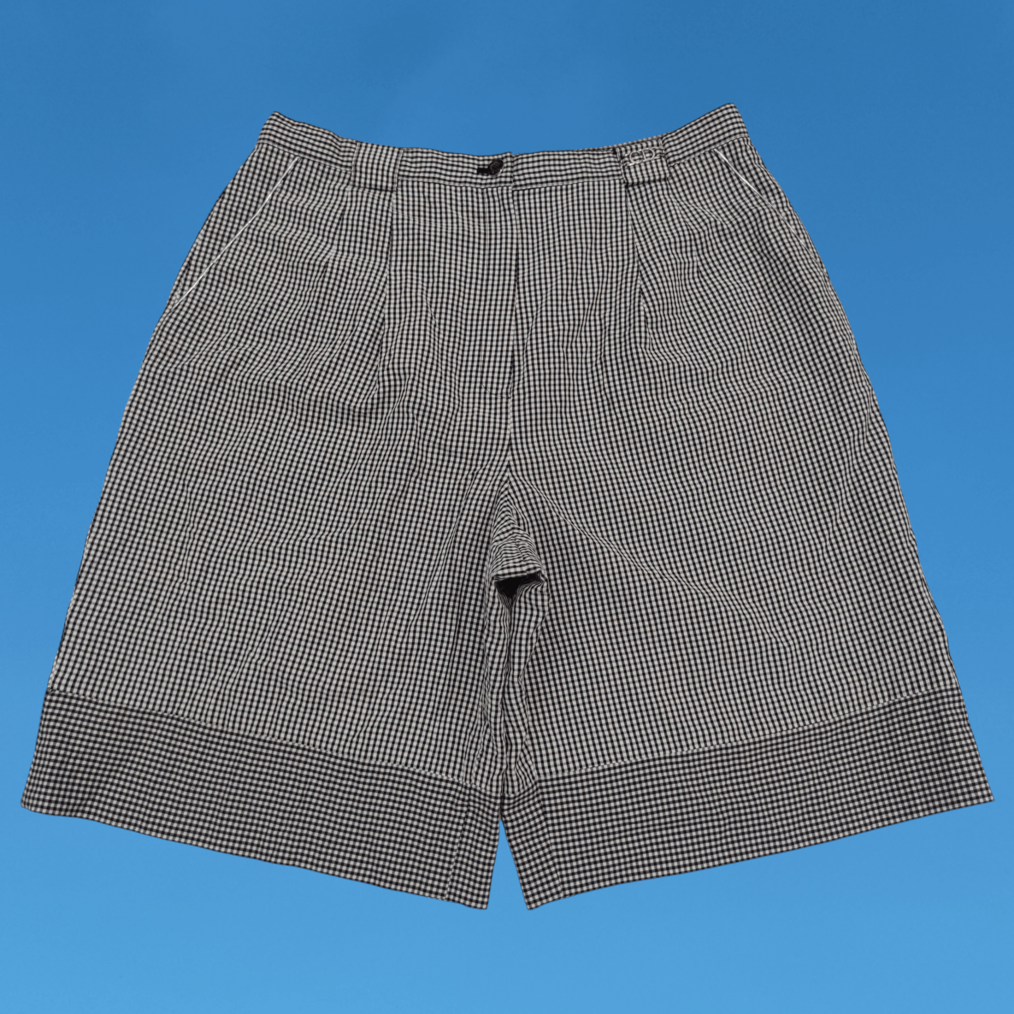 Christian Dior Monsieur Vintage 90s Christian Dior Sports Plaid Shorts Size 30" / US 8 / IT 44 - 1 Thumbnail